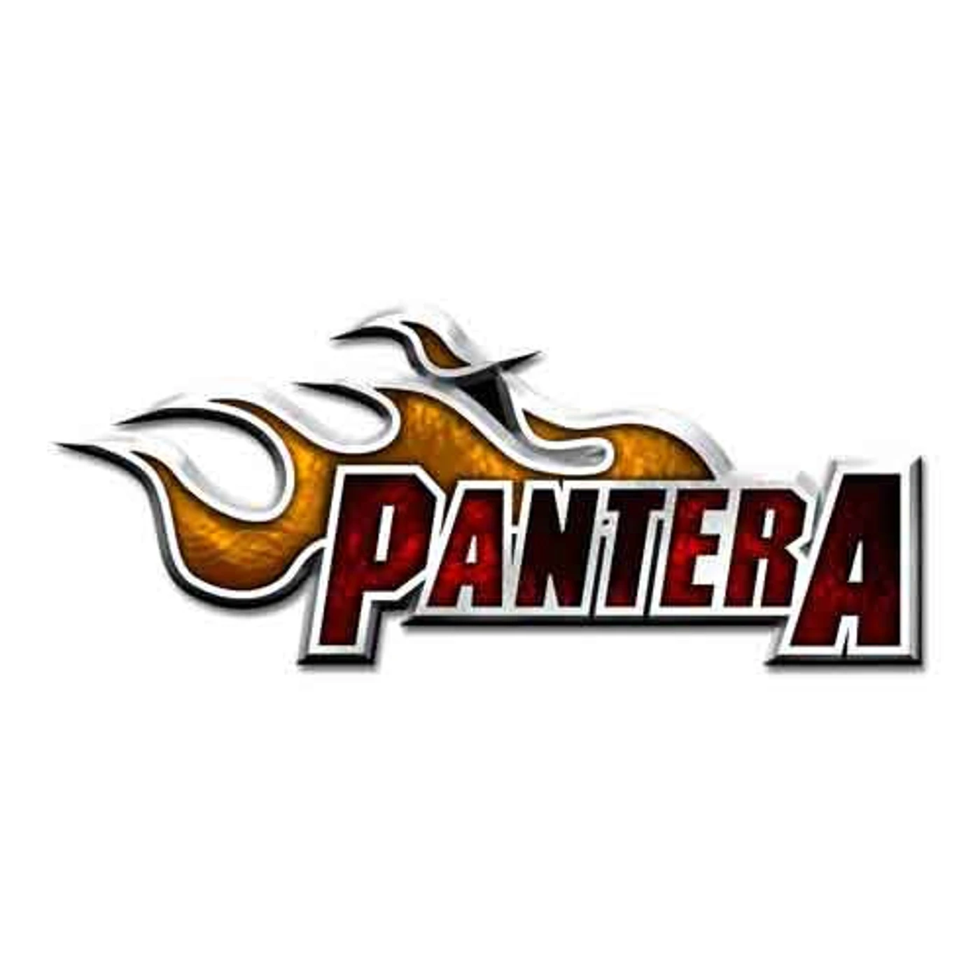 Pantera Pin Badge - Flame Logo
