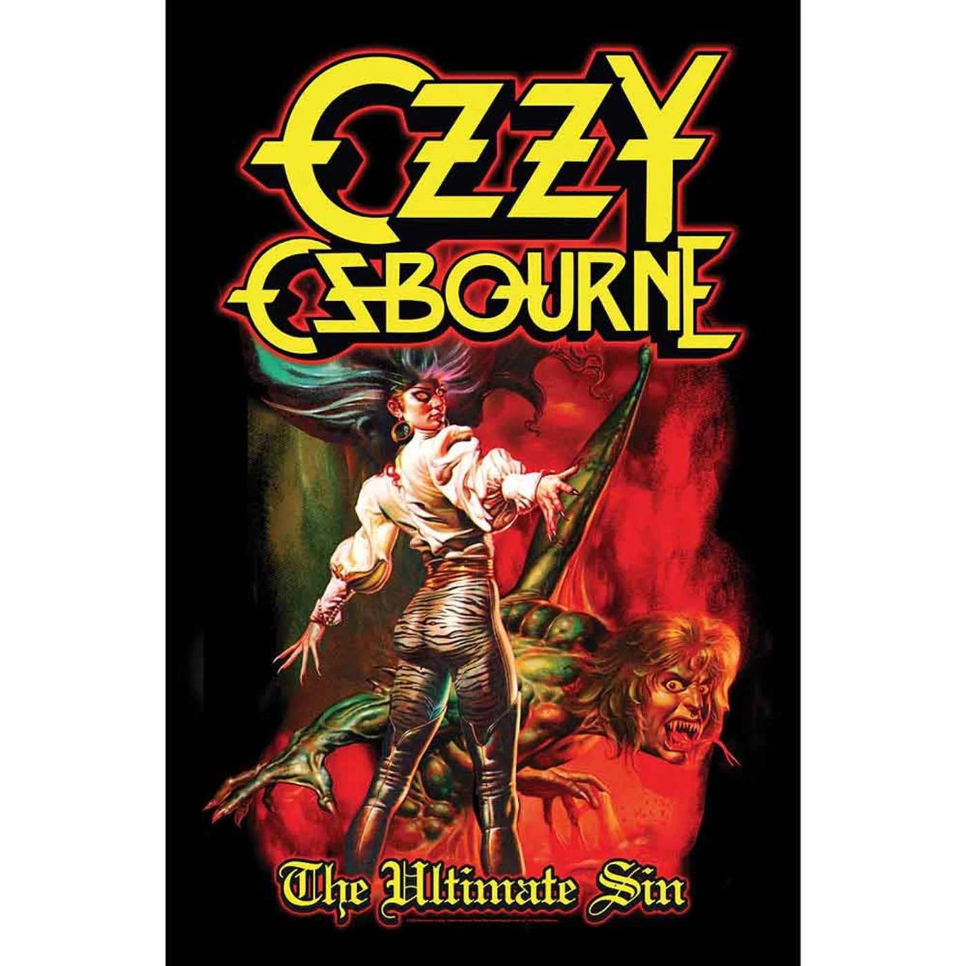 Ozzy Osbourne Poster - The Ultimate Sin