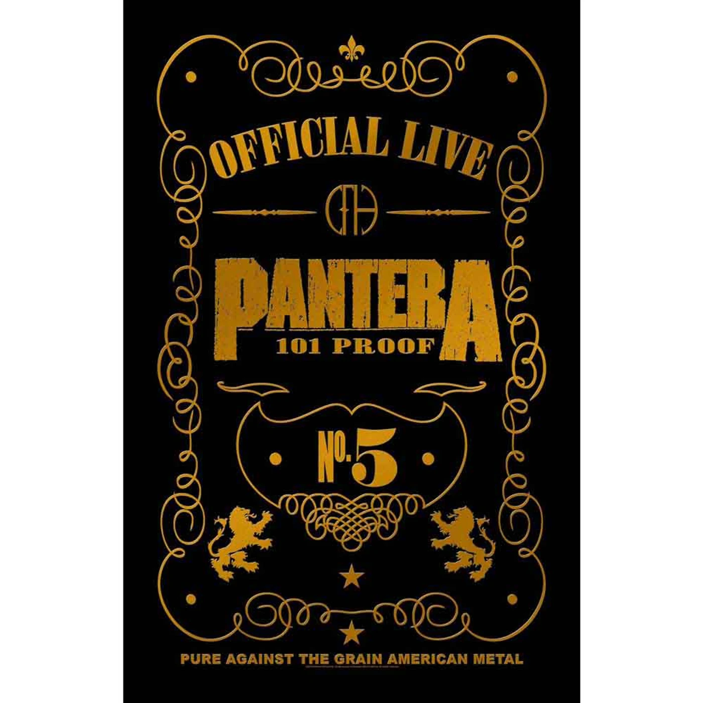 Pantera Poster - 101 Proof
