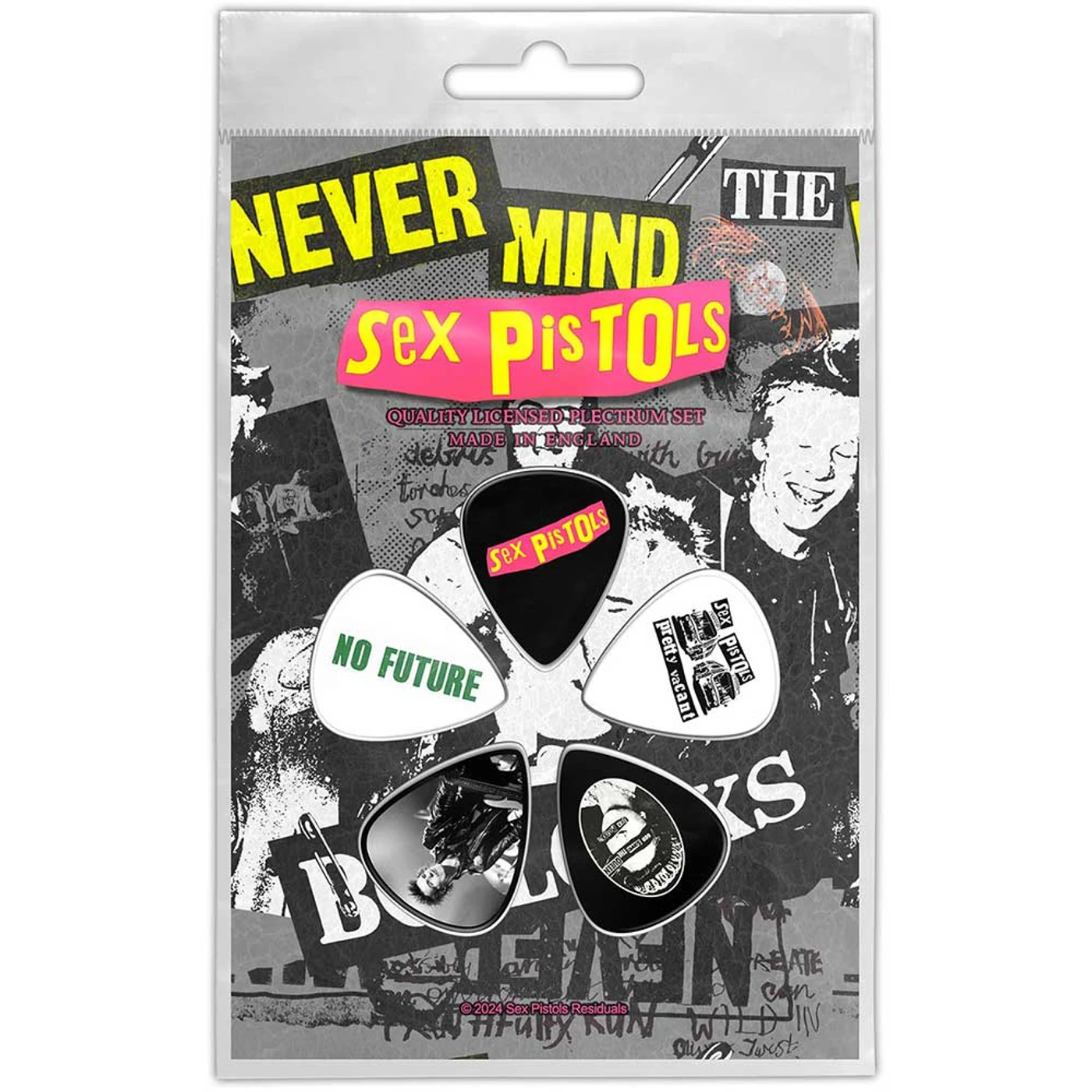 Sex Pistols Plectrum - Multi-pack - Never Mind The B****