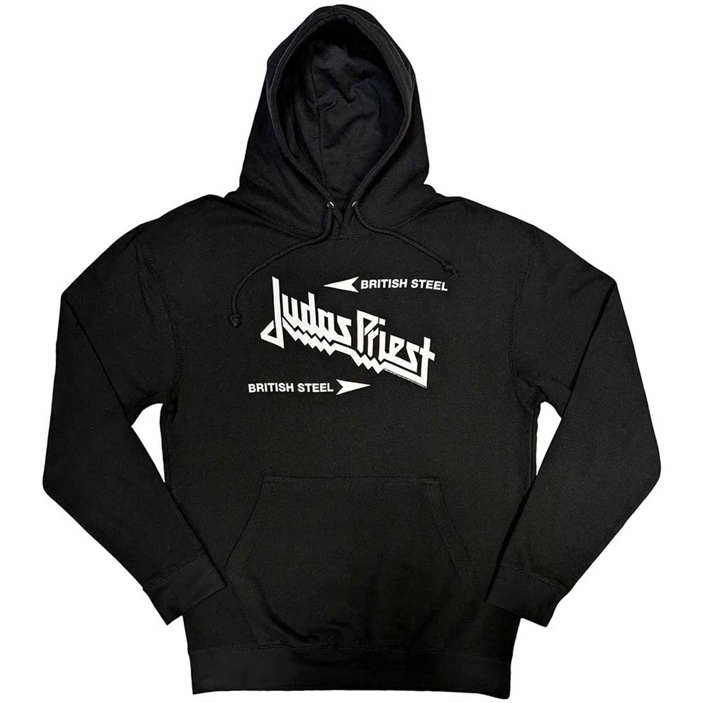 Judas Priest Pullover Hoodie - British Steel Logo