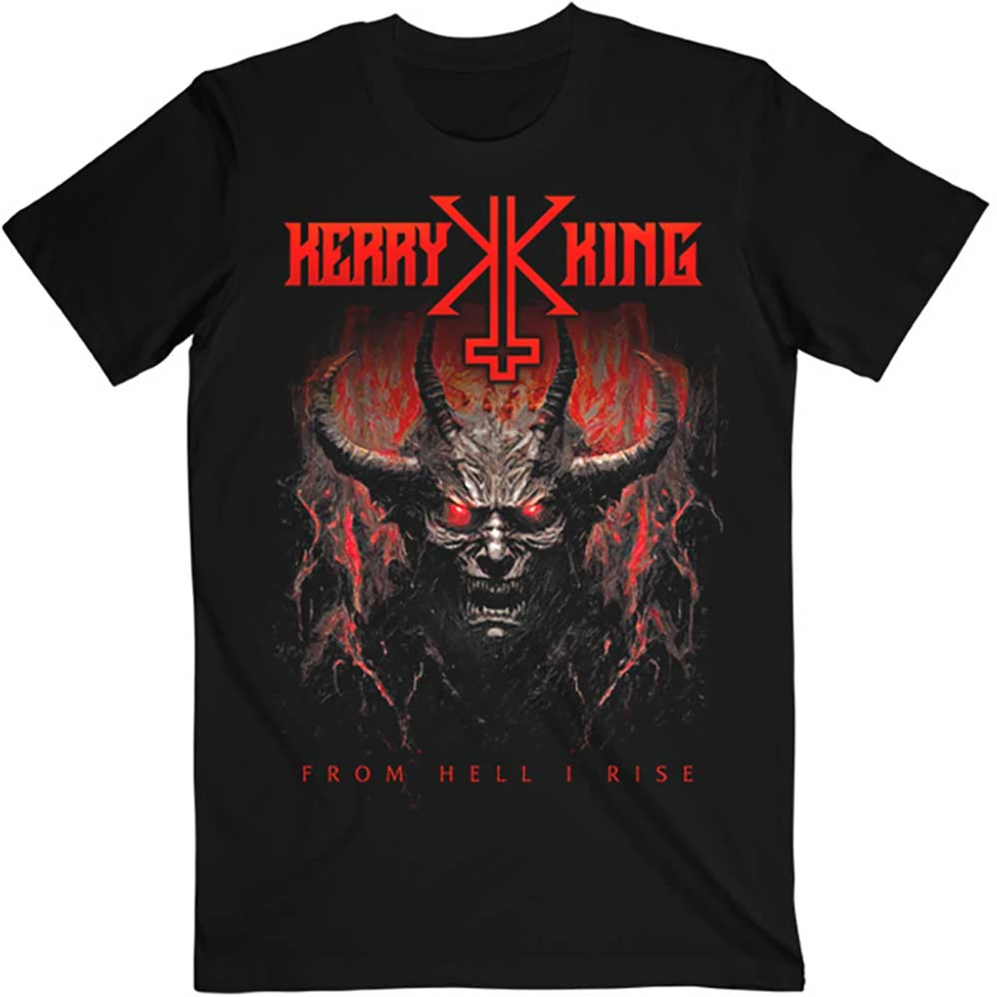 Kerry King T Shirt - From Hell I Rise Cover