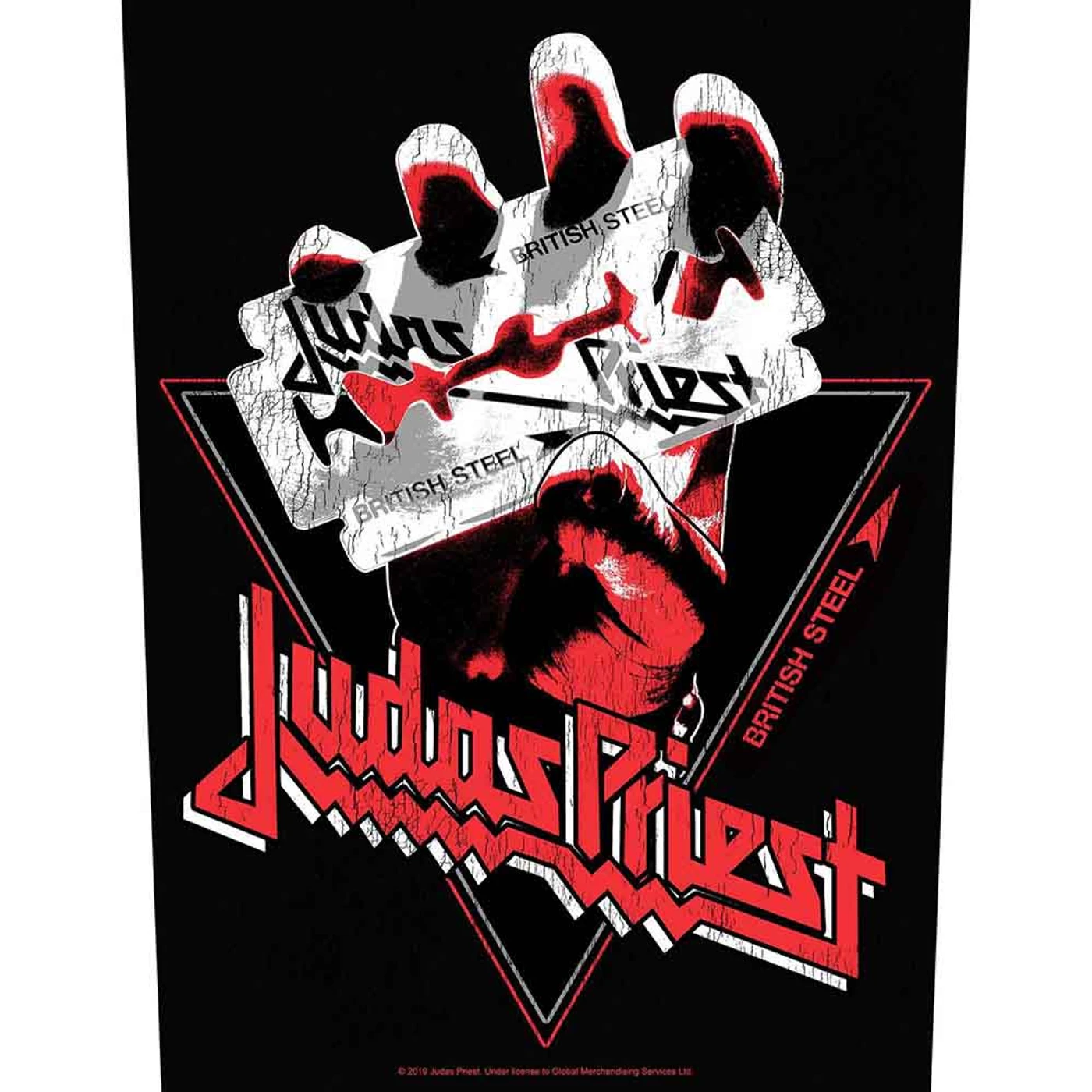Judas Priest Patches Woven Sew On - Bristish Steel Vintage