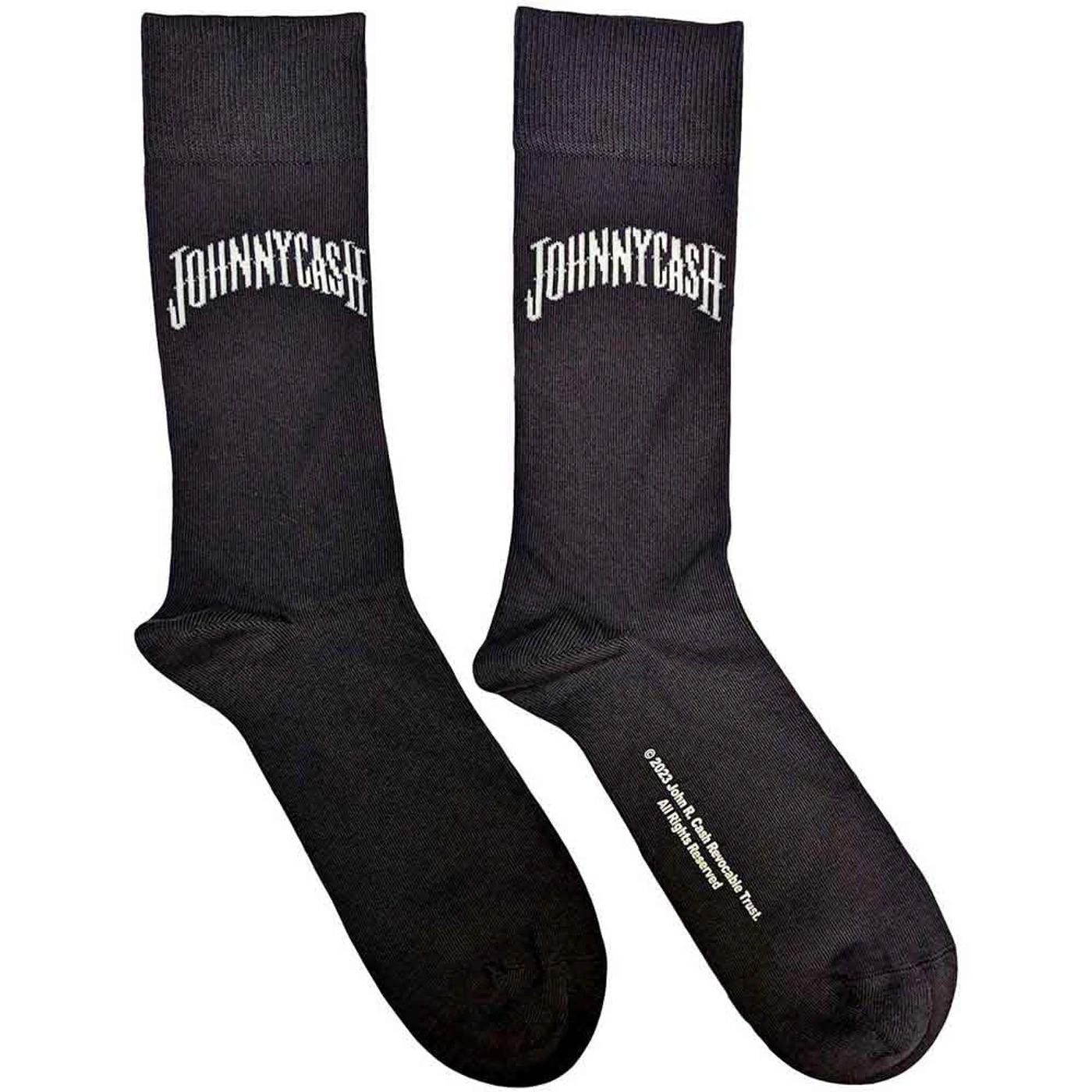 Johnny Cash Ankle Socks - Man In Black Logo