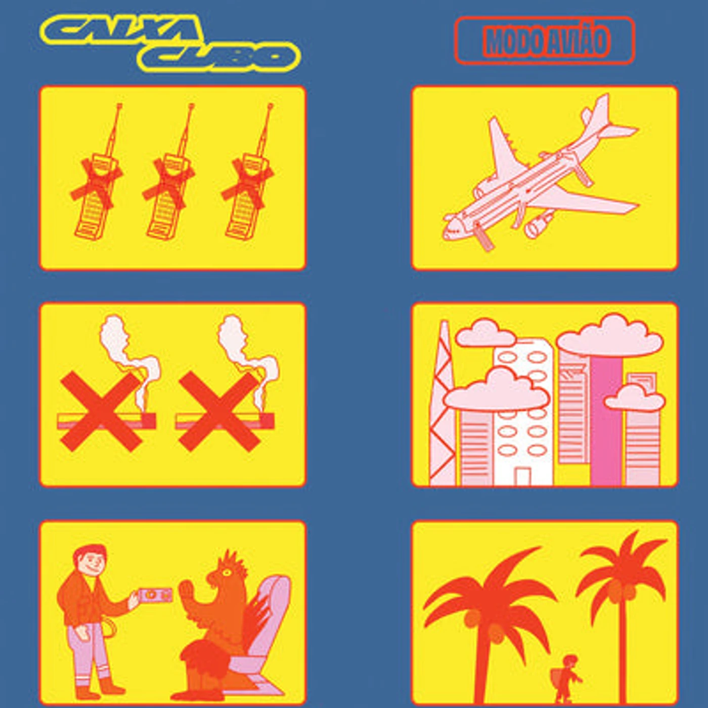 Caixa Cubo LP - Modo Aviao (Vinyl)