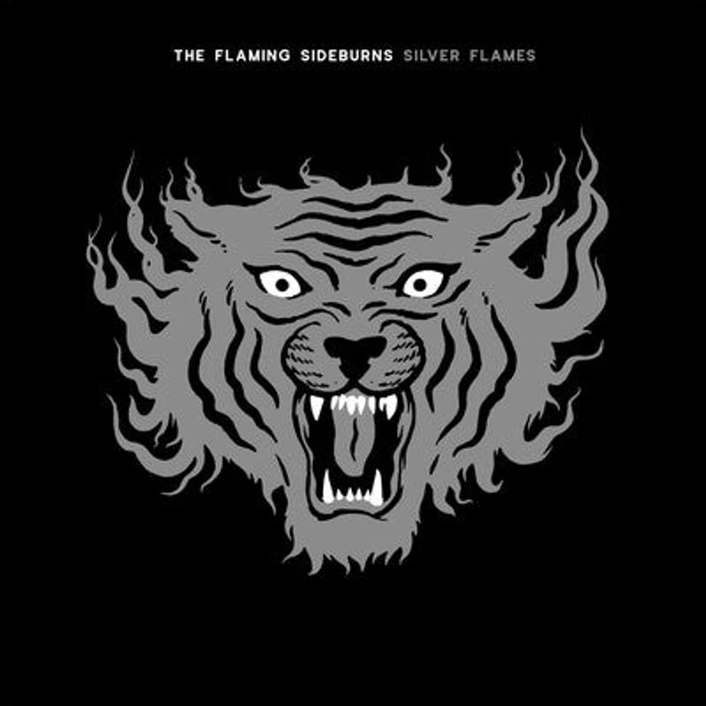 The Flaming Sideburns LP - Silver Flames (Vinyl)
