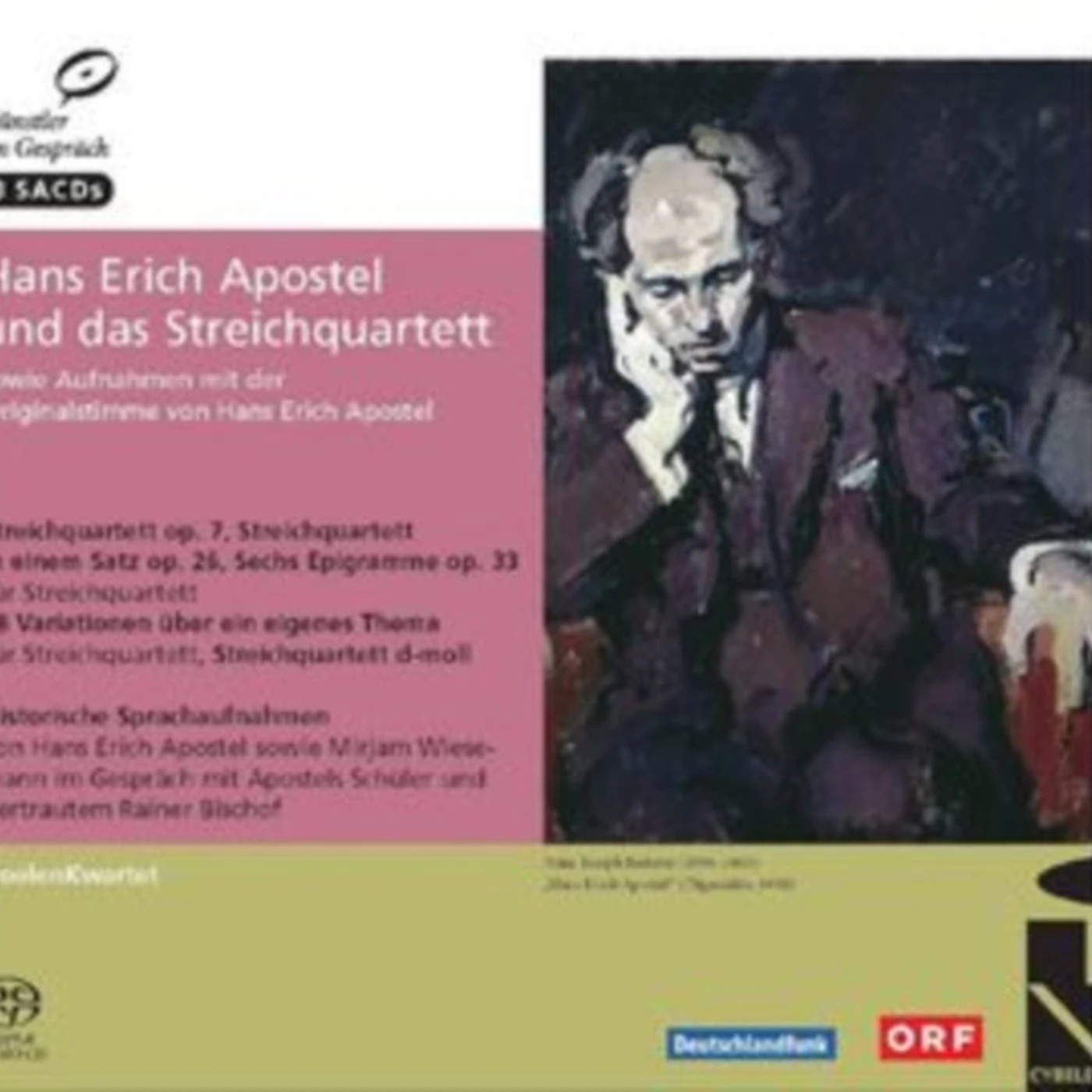 Doelenkwartet / Hans Erich Ap LP - Hans Erich Apostel And The Str (Vinyl)