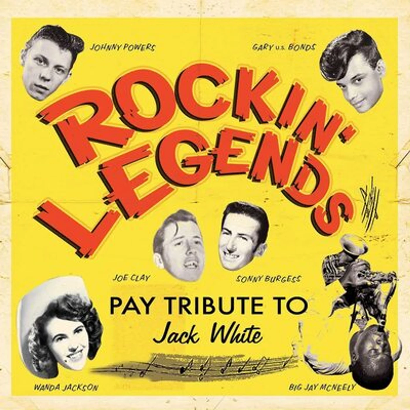 Various Artists LP - Rockin? Legends Pay Tribute To (Vinyl)
