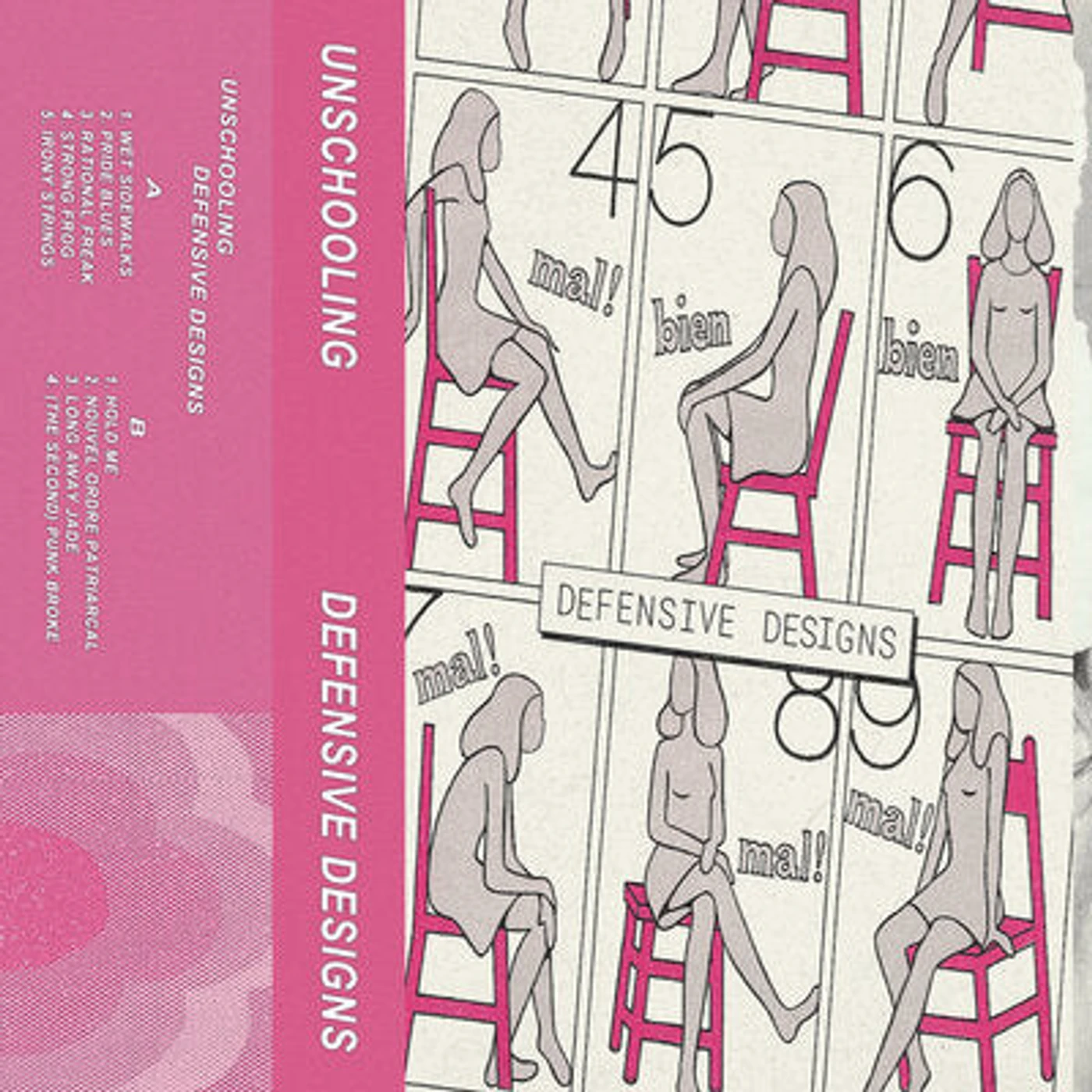 Unschooling LP - Defensive Designs (Vinyl)