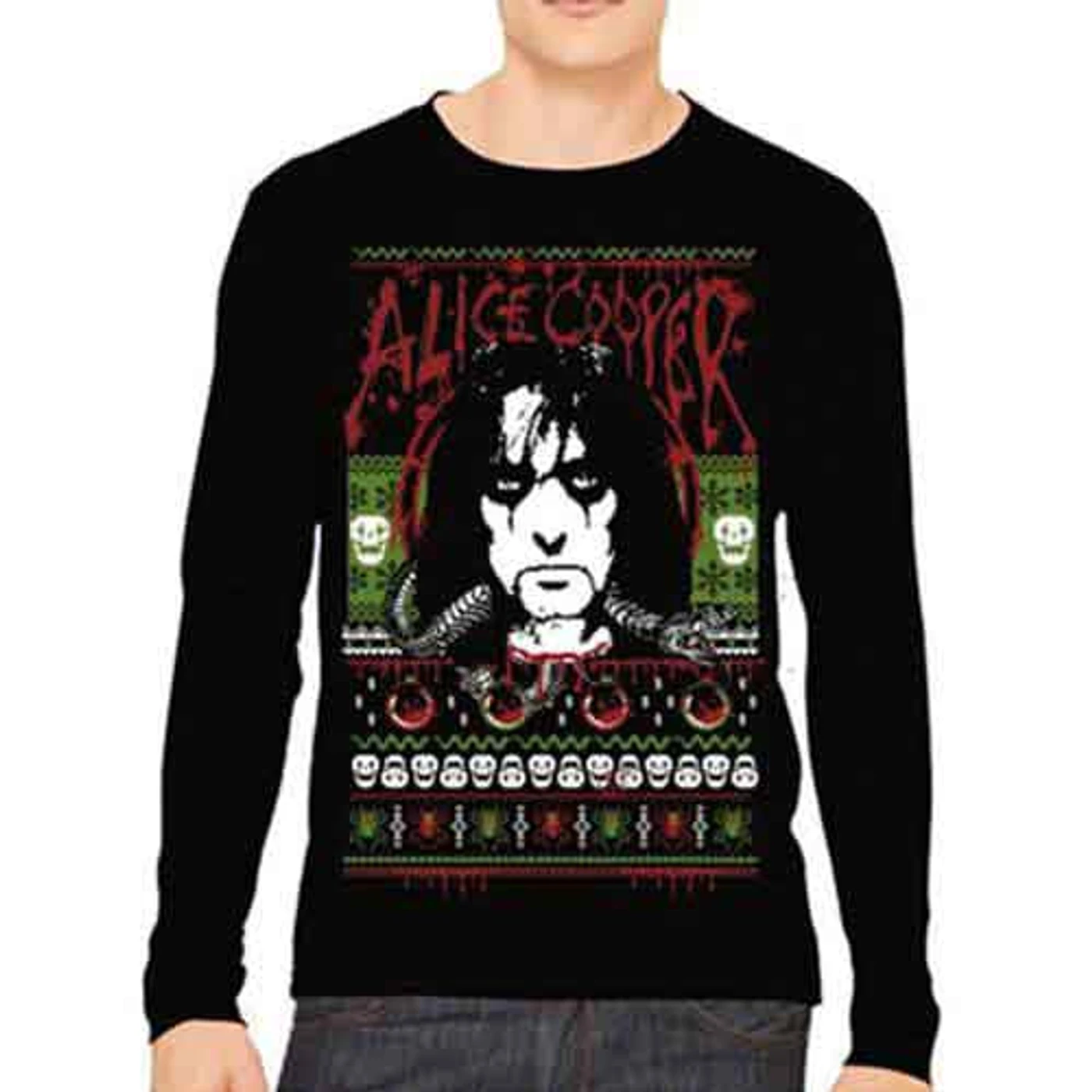 Alice Cooper Sweatshirt - Holiday 2015