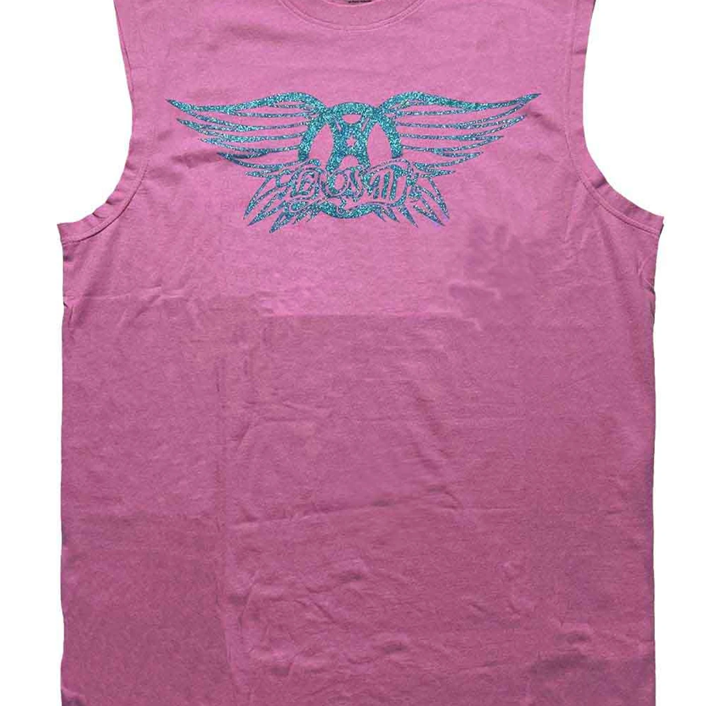 Aerosmith Vest Top - Glitter Logo
