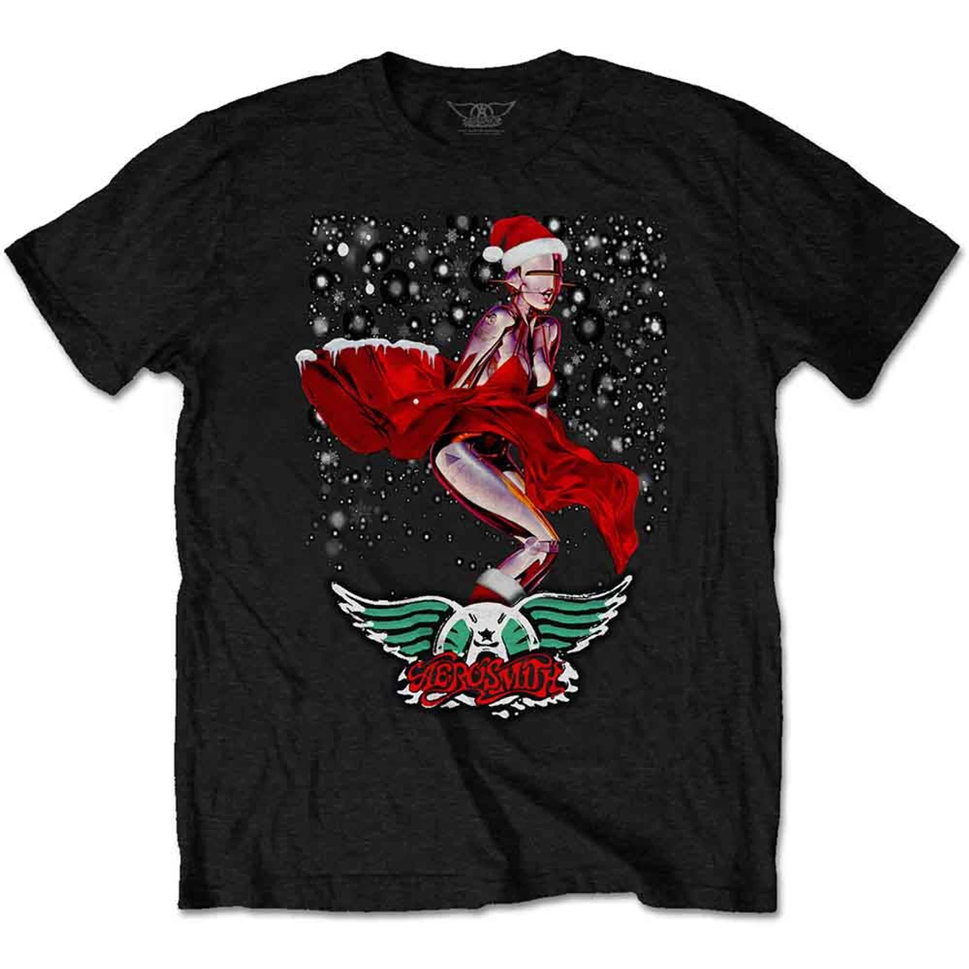 Aerosmith T Shirt - Robo Santa