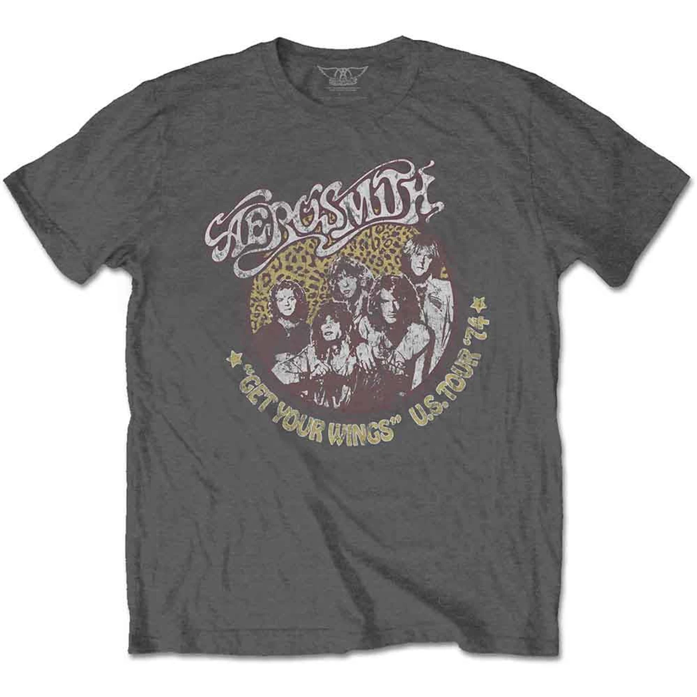 Aerosmith T Shirt - Cheetah Print