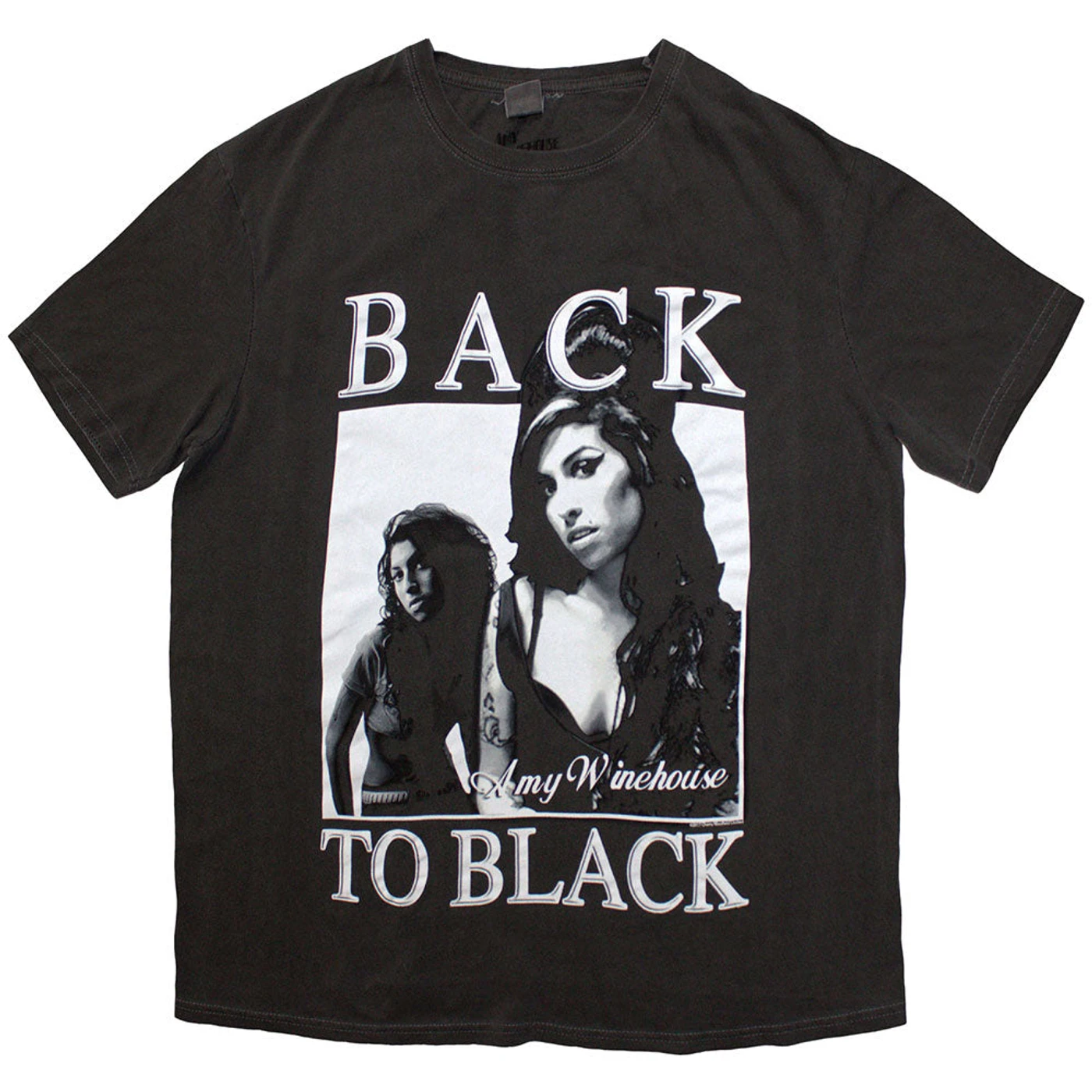 Amy Winehouse T Shirt - Back To Black
