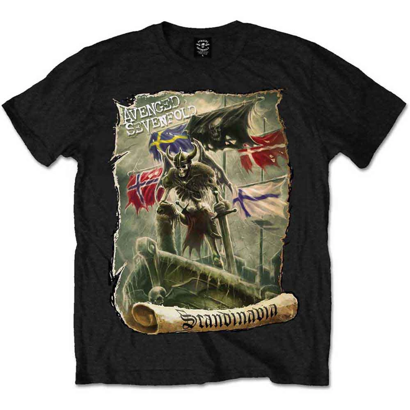 Avenged Sevenfold T Shirt - Scandinavia