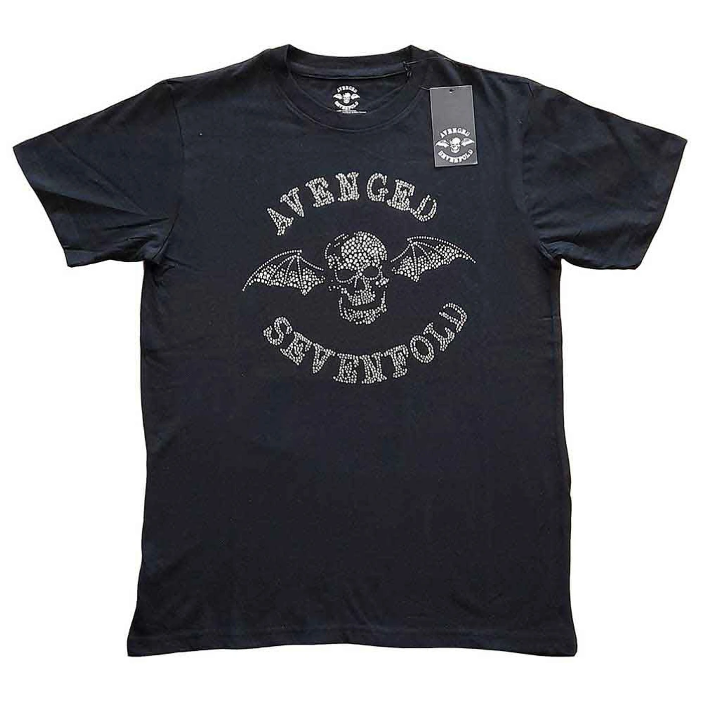 Avenged Sevenfold T Shirt - Deathbat Diamante