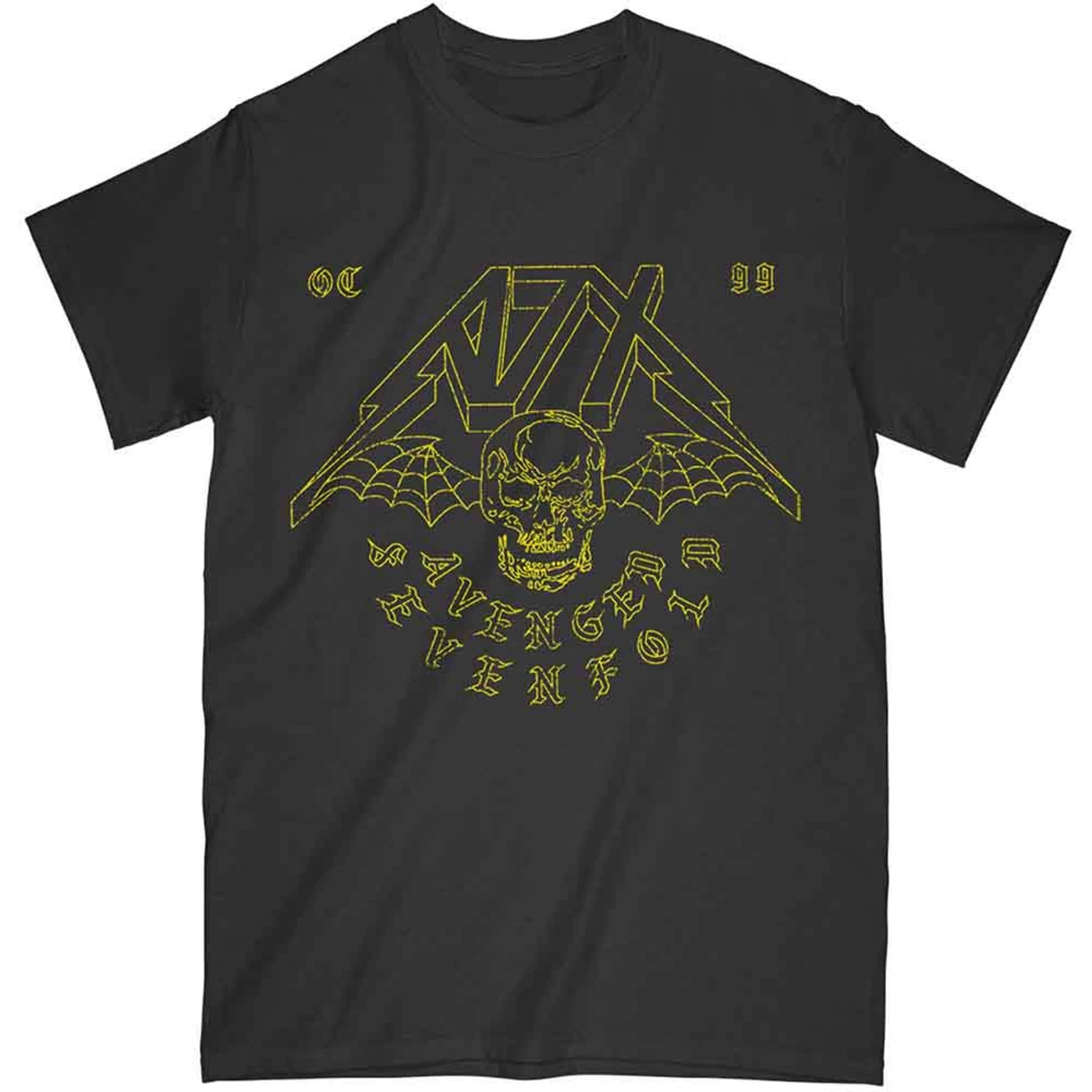 Avenged Sevenfold T Shirt - Webbed Wings