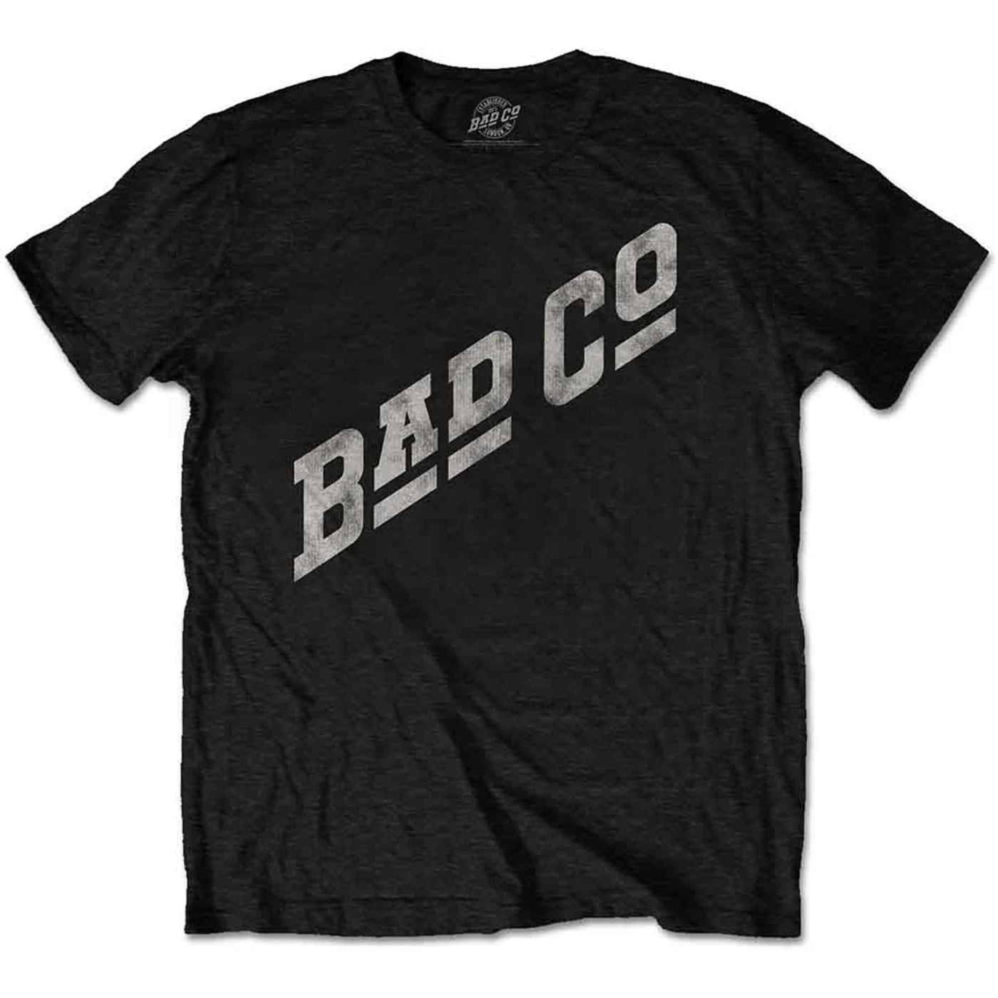 Bad Company T Shirt - Slant Logo
