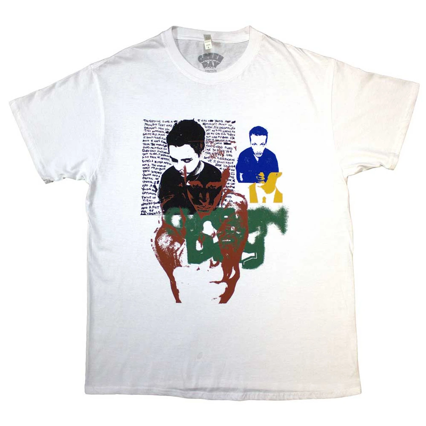 Green Day T Shirt - Spray Paint