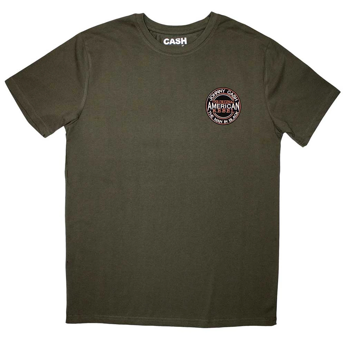 Johnny Cash T Shirt - Mini American Rebel Logo