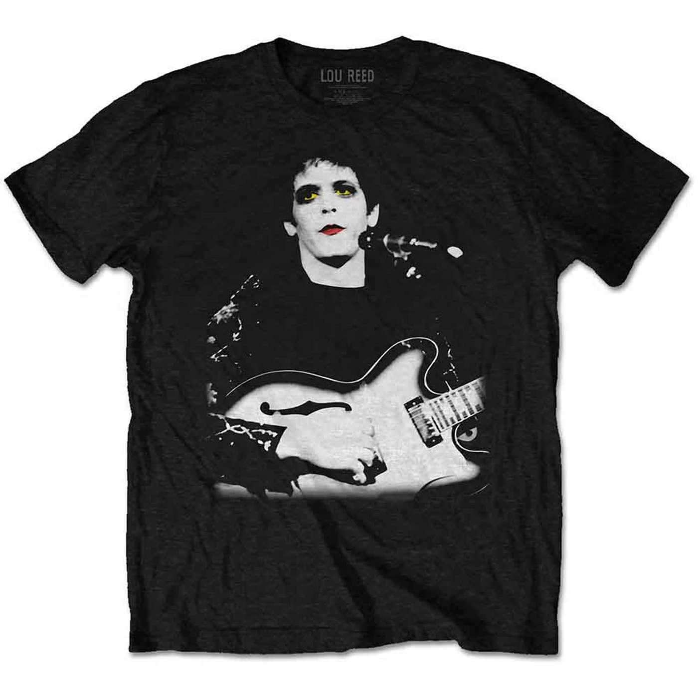 Lou Reed T Shirt - Bleached Photo