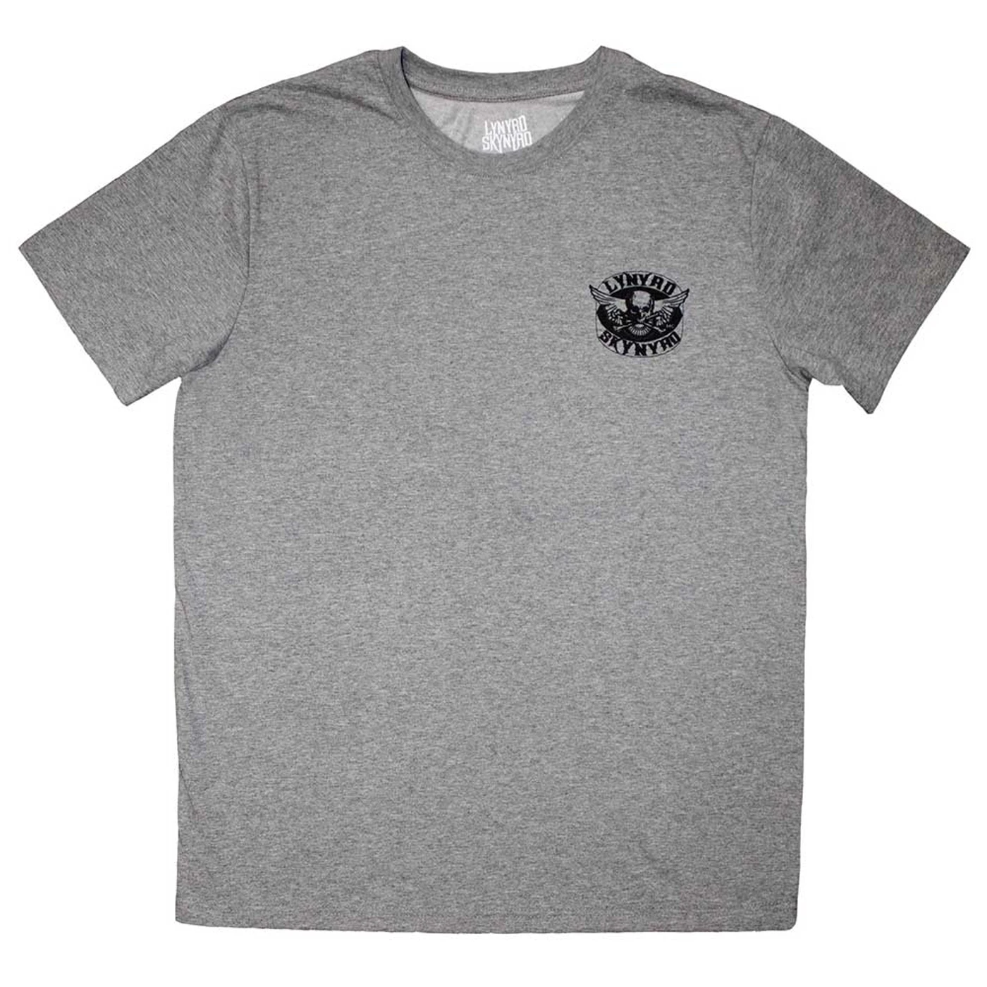 Lynyrd Skynyrd T Shirt - Mini Biker Patch Logo Mono