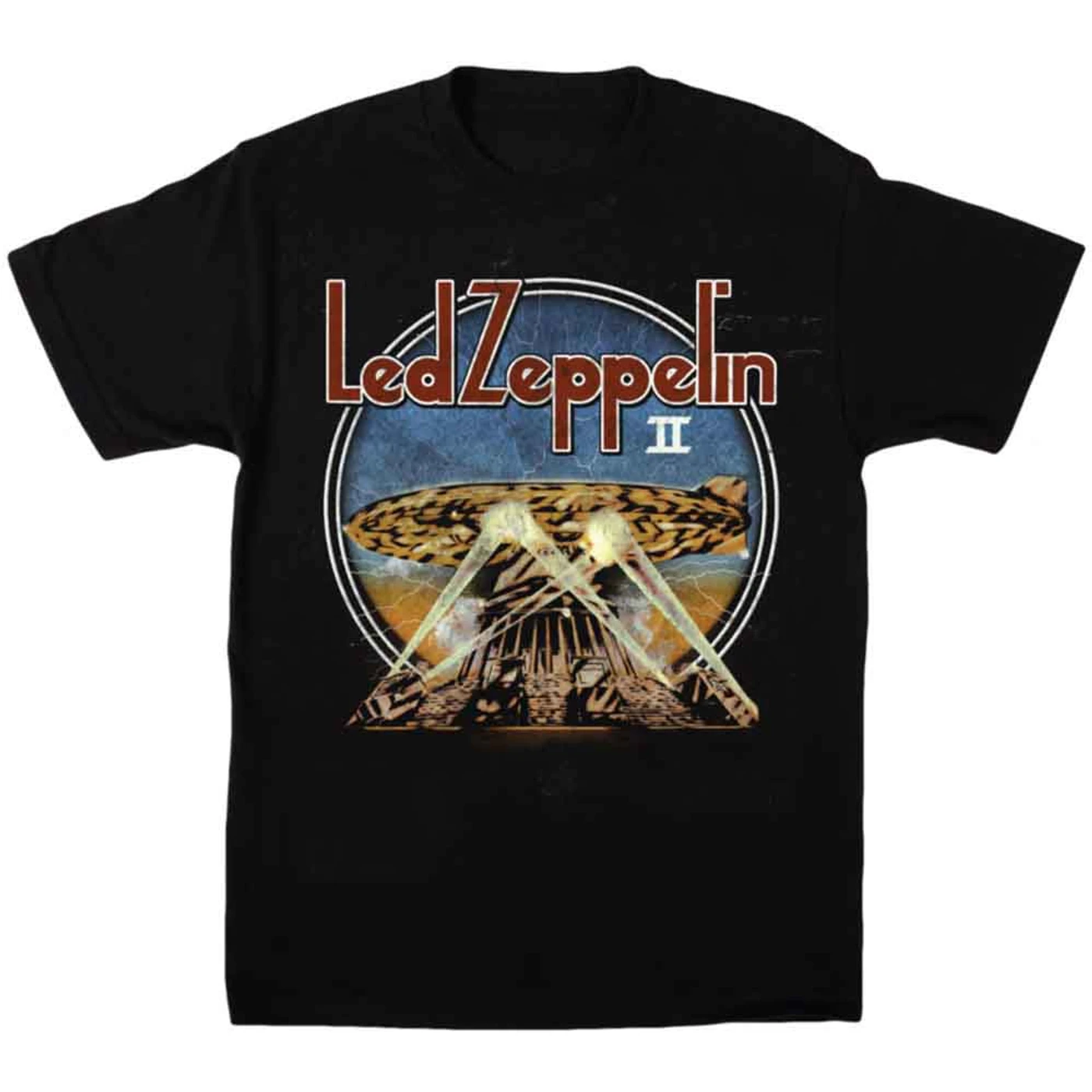 Led Zeppelin T Shirt - LZII Searchlights