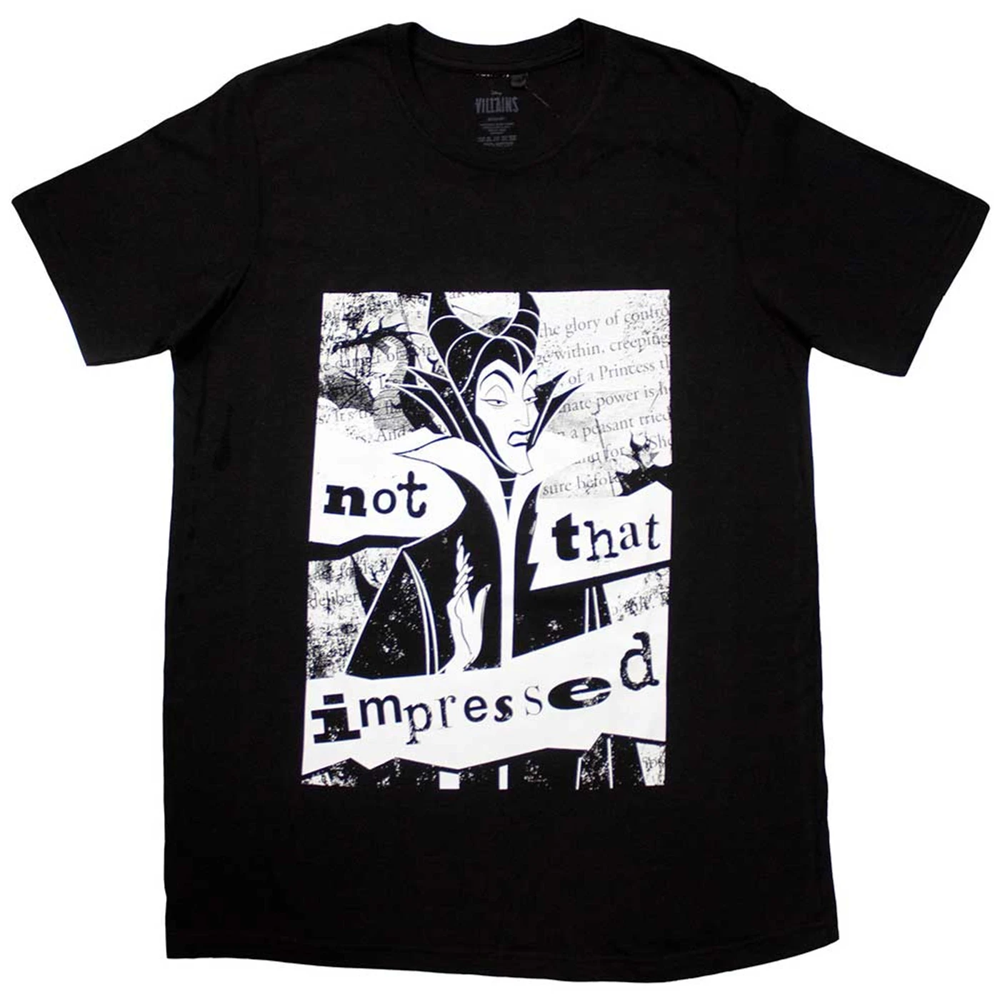 Disney T Shirt - Maleficent Not That Impressed