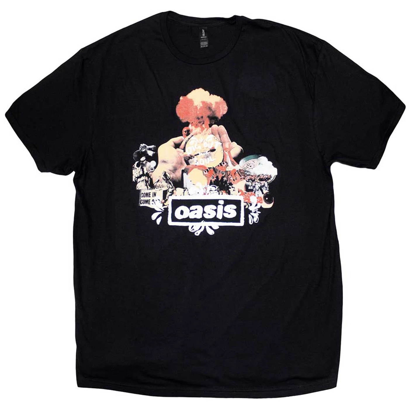 Oasis T Shirt - Atomic Collage