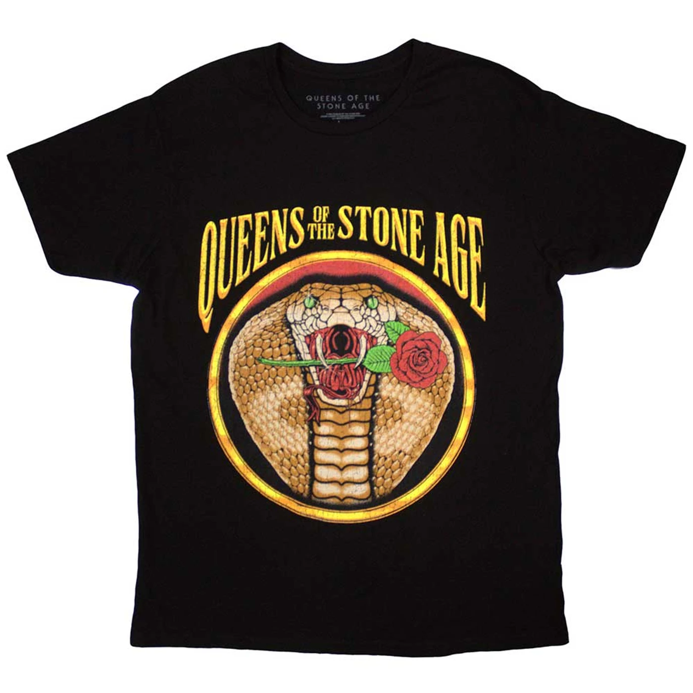 Queens Of The Stone Age T Shirt - Cobra