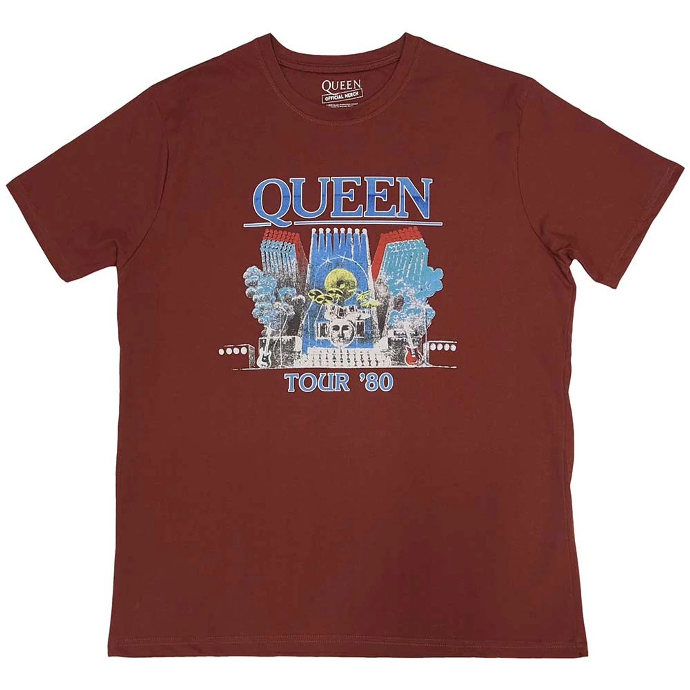Queen T Shirt - Tour '80