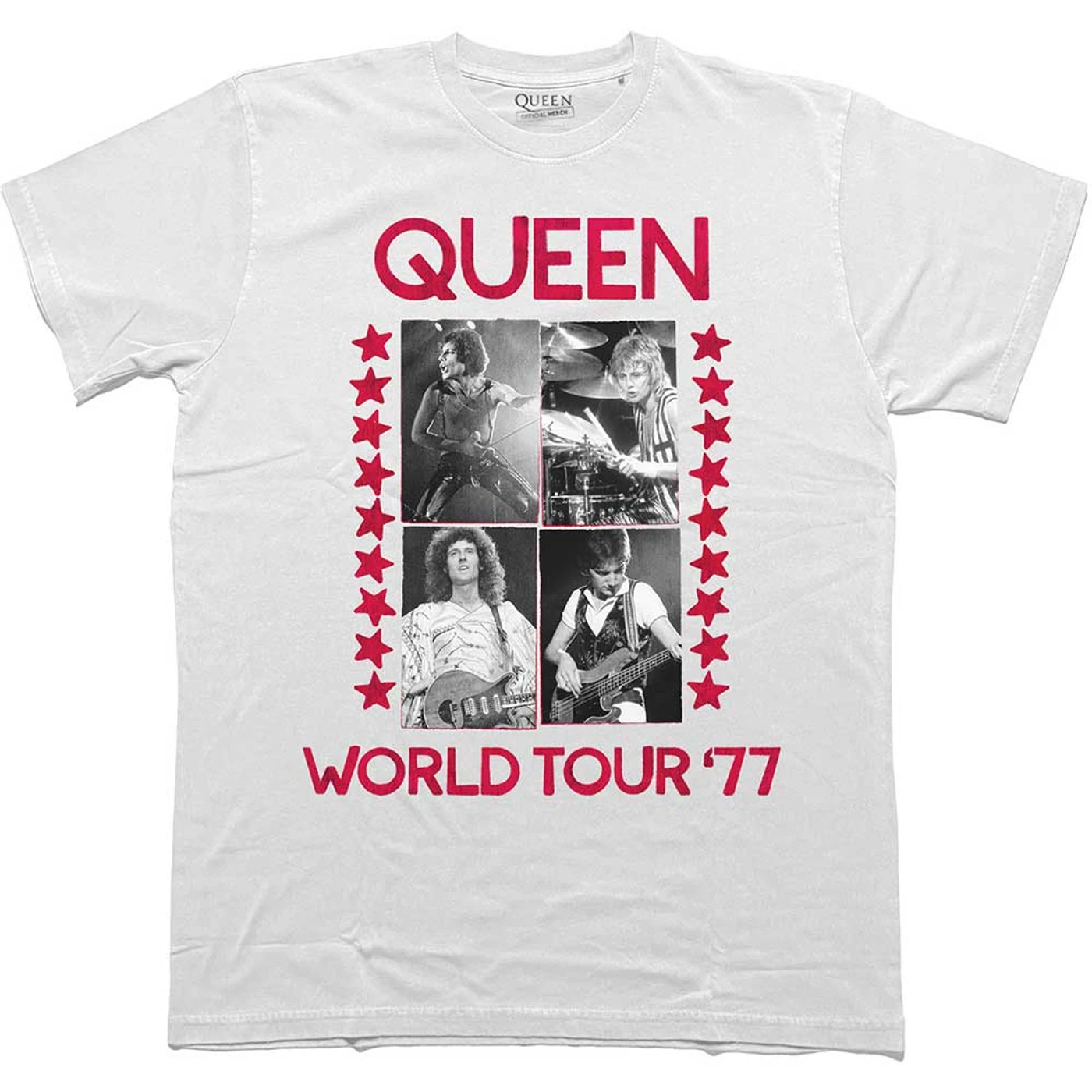 Queen T Shirt - World Tour 77