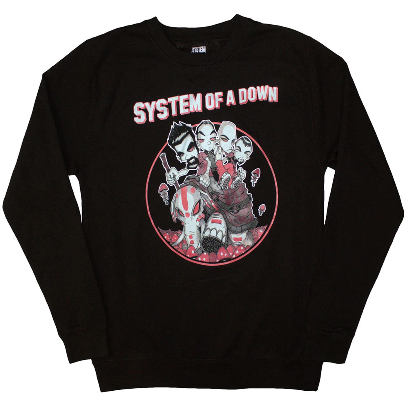 System Of A Down Sweatshirt - Mushroom People