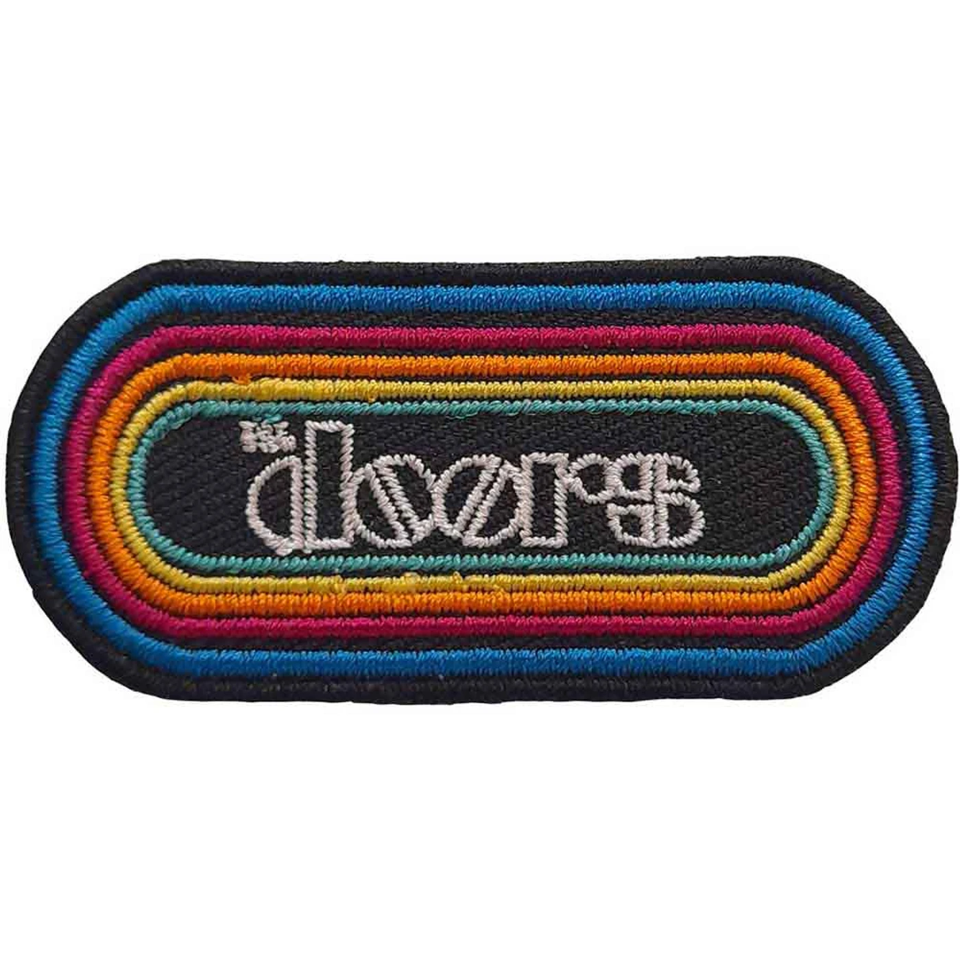 The Doors Patches - Iron On - Rainbow Logo