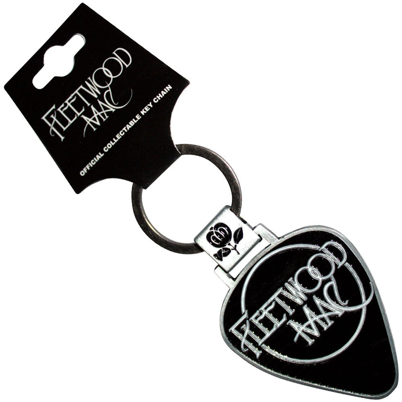 Fleetwood Mac Standard Keychains - Classic Logo Plectrum