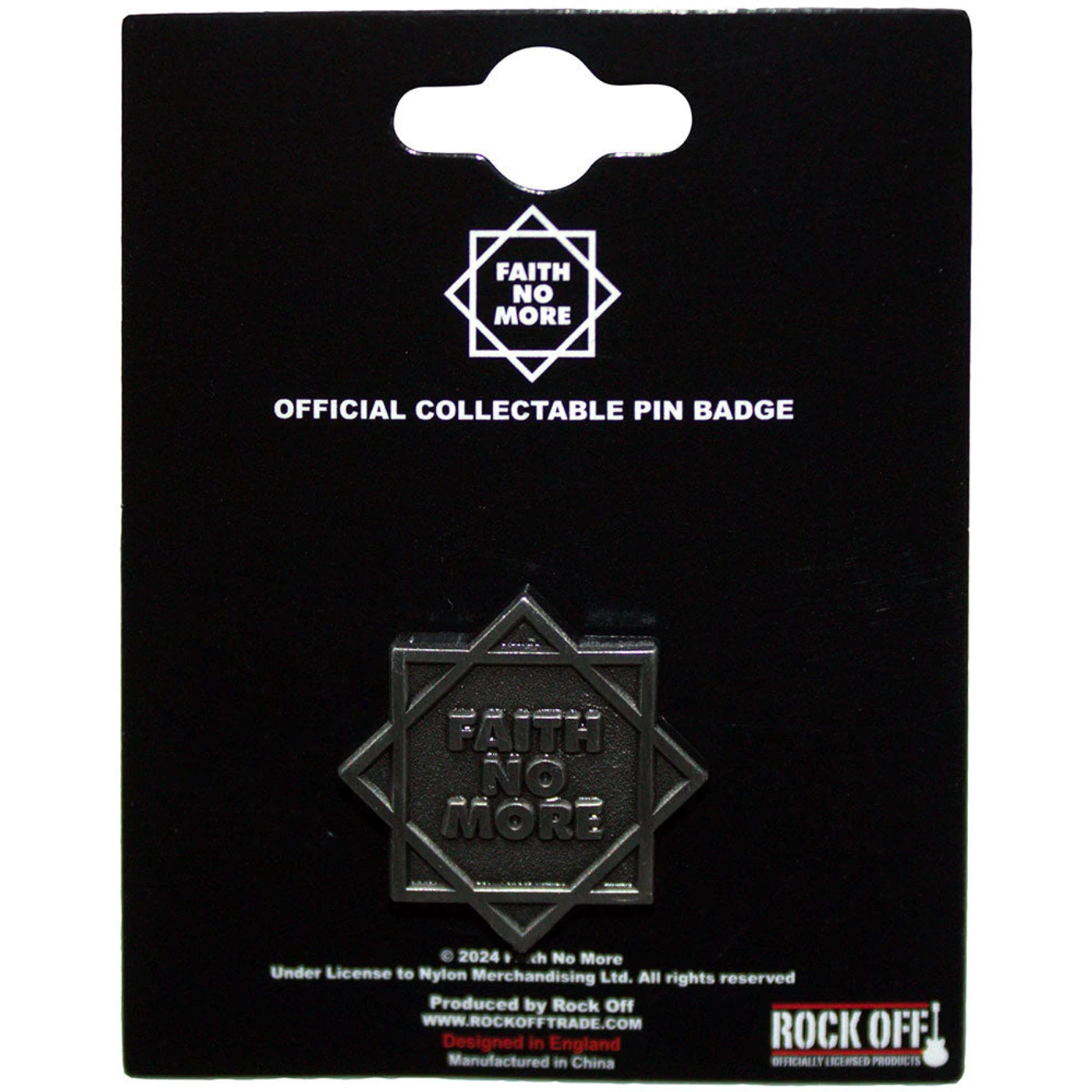 Faith No More Pin - Badge - Star Logo