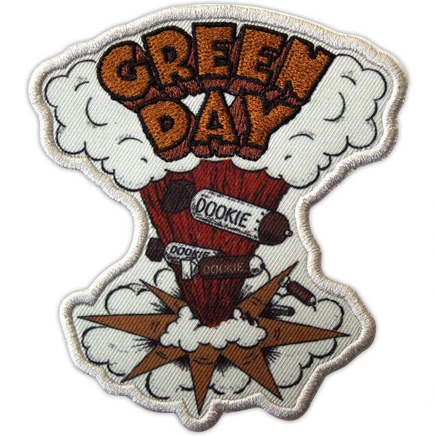 Green Day Patches - Iron On - Dookie Bombs