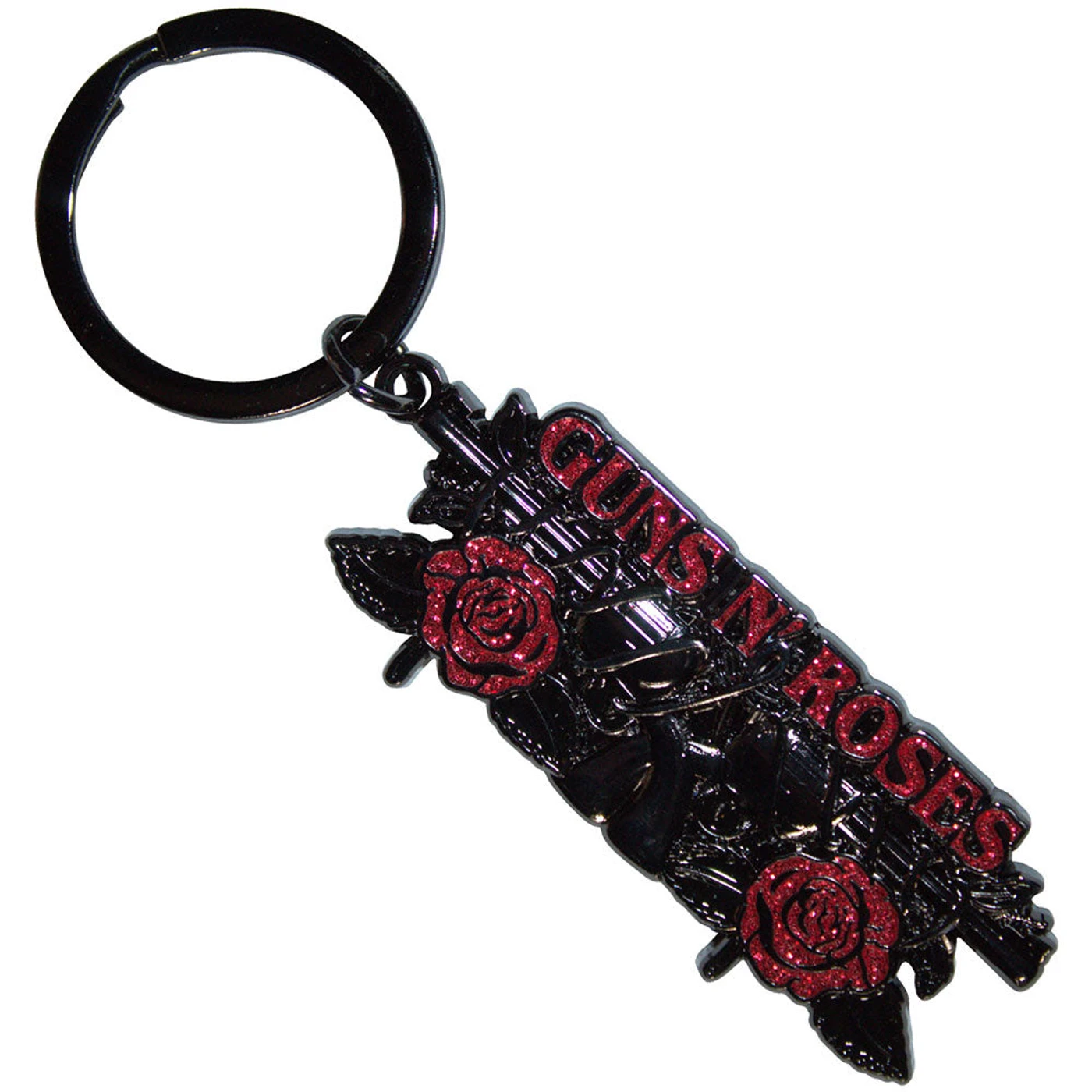 Guns N' Roses Standard Keychains - Vintage Pistols