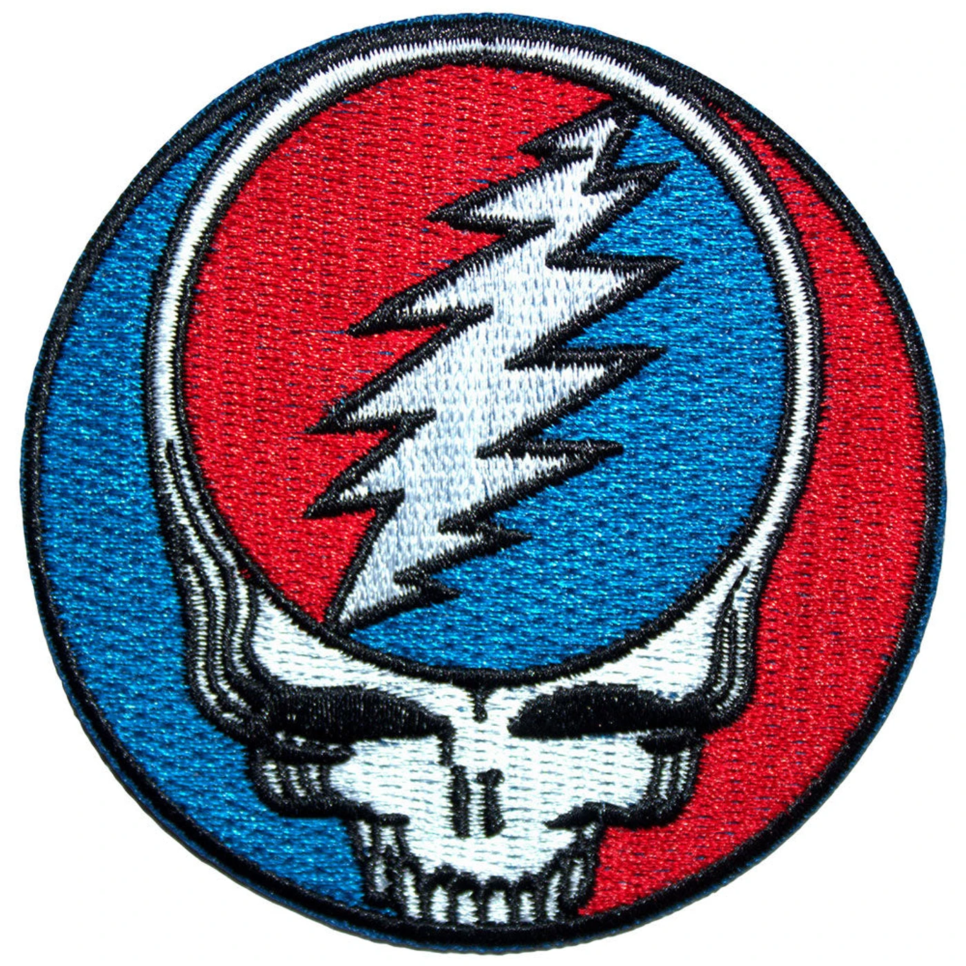 Grateful Dead Patches - Iron On - Steal Your Face Classic