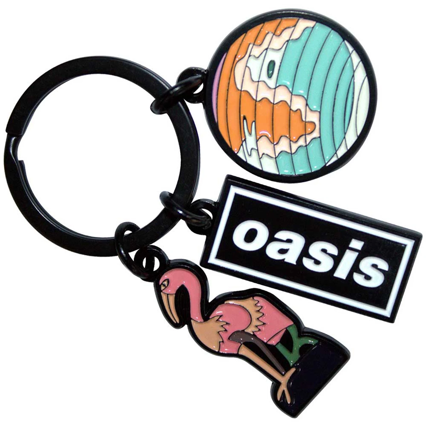 Oasis Standard Keychains - Definitely Maybe Charms