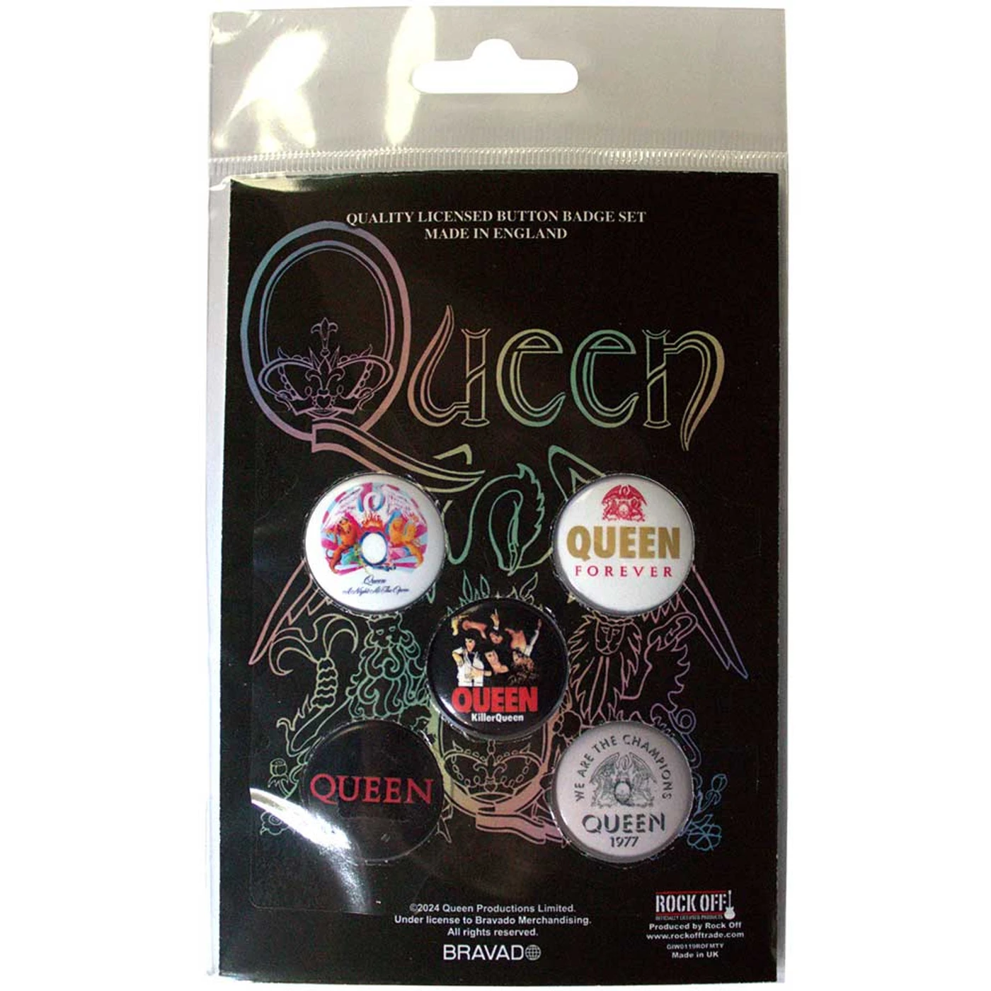 Queen Plastic - Pin Badge - Killer Queen