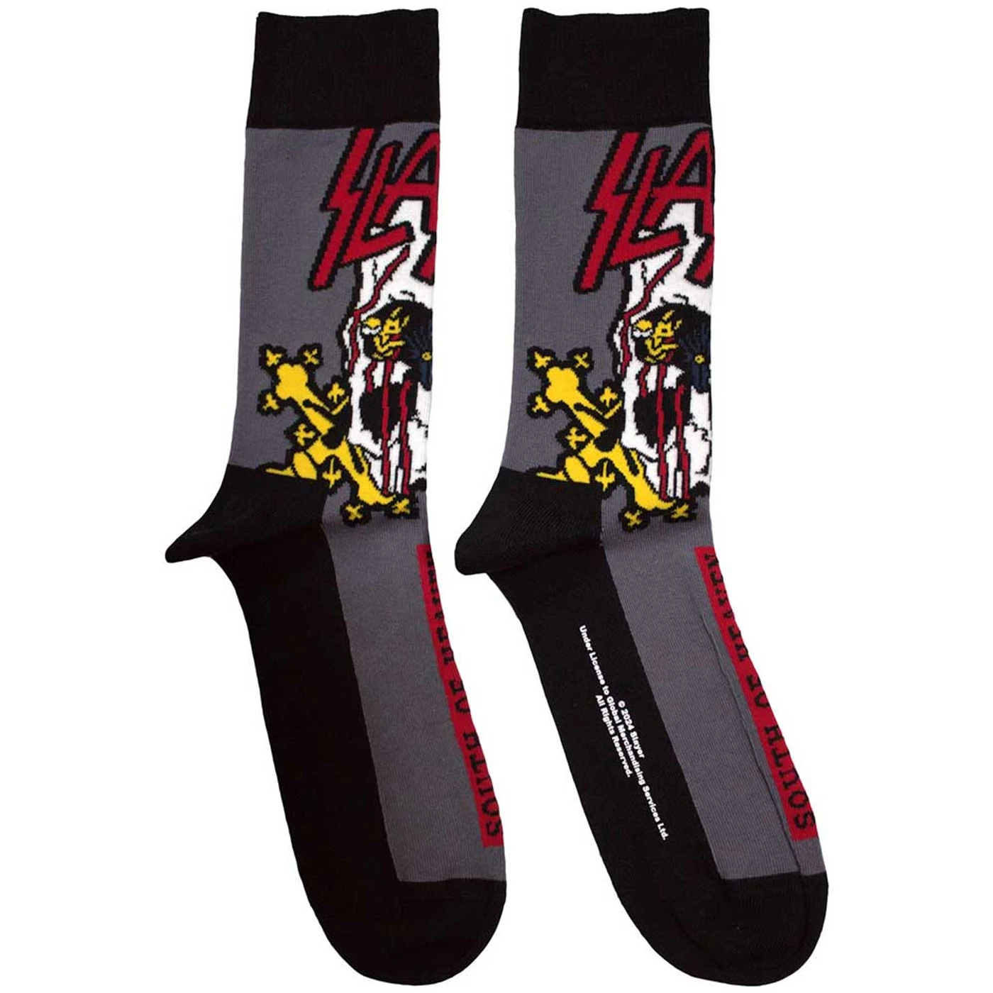 Slayer Ankle Socks - South Of Heaven Colour