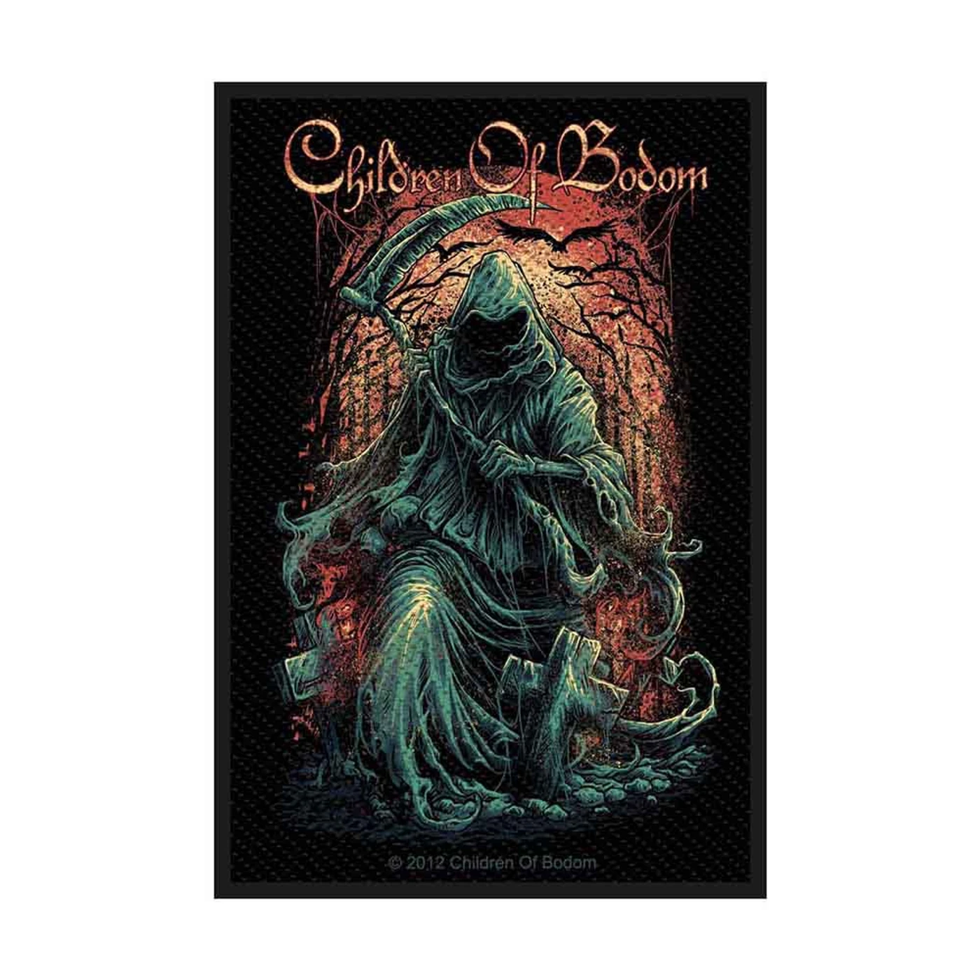 Children Of Bodom Patches - Woven Sew On - Reaper