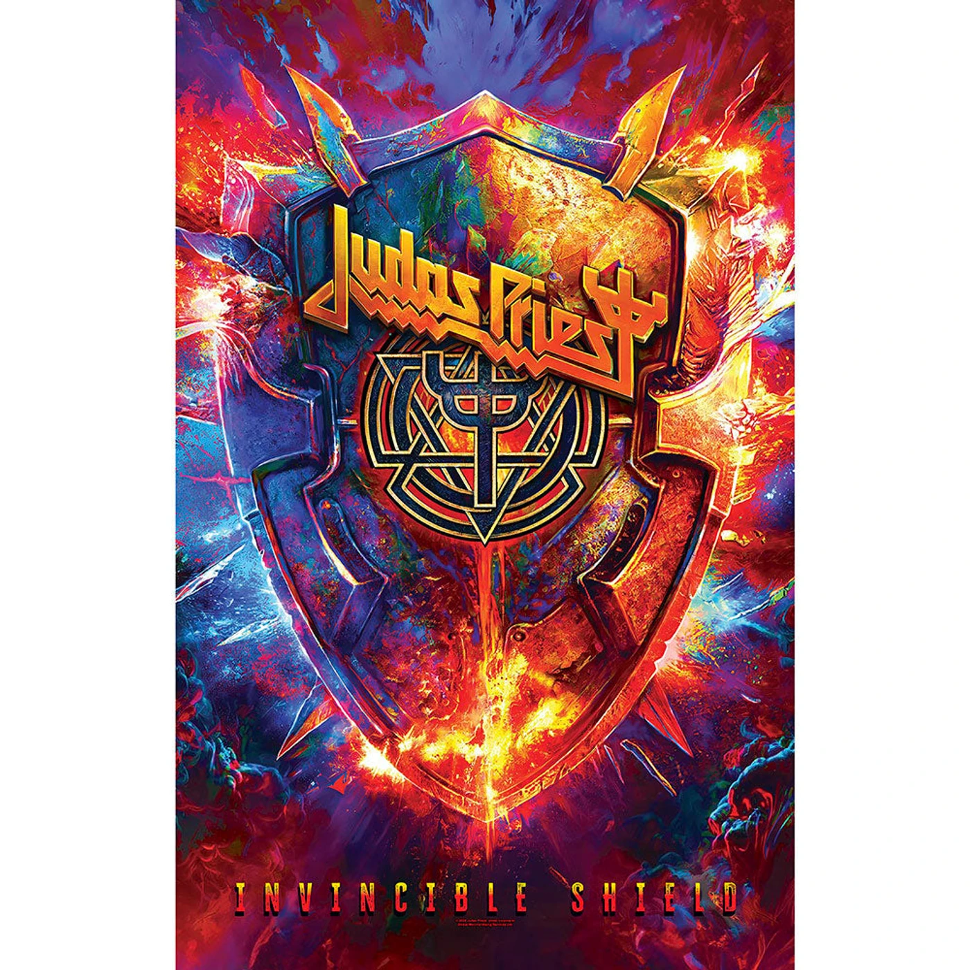 Judas Priest Posters - Textile - Invincible Shield