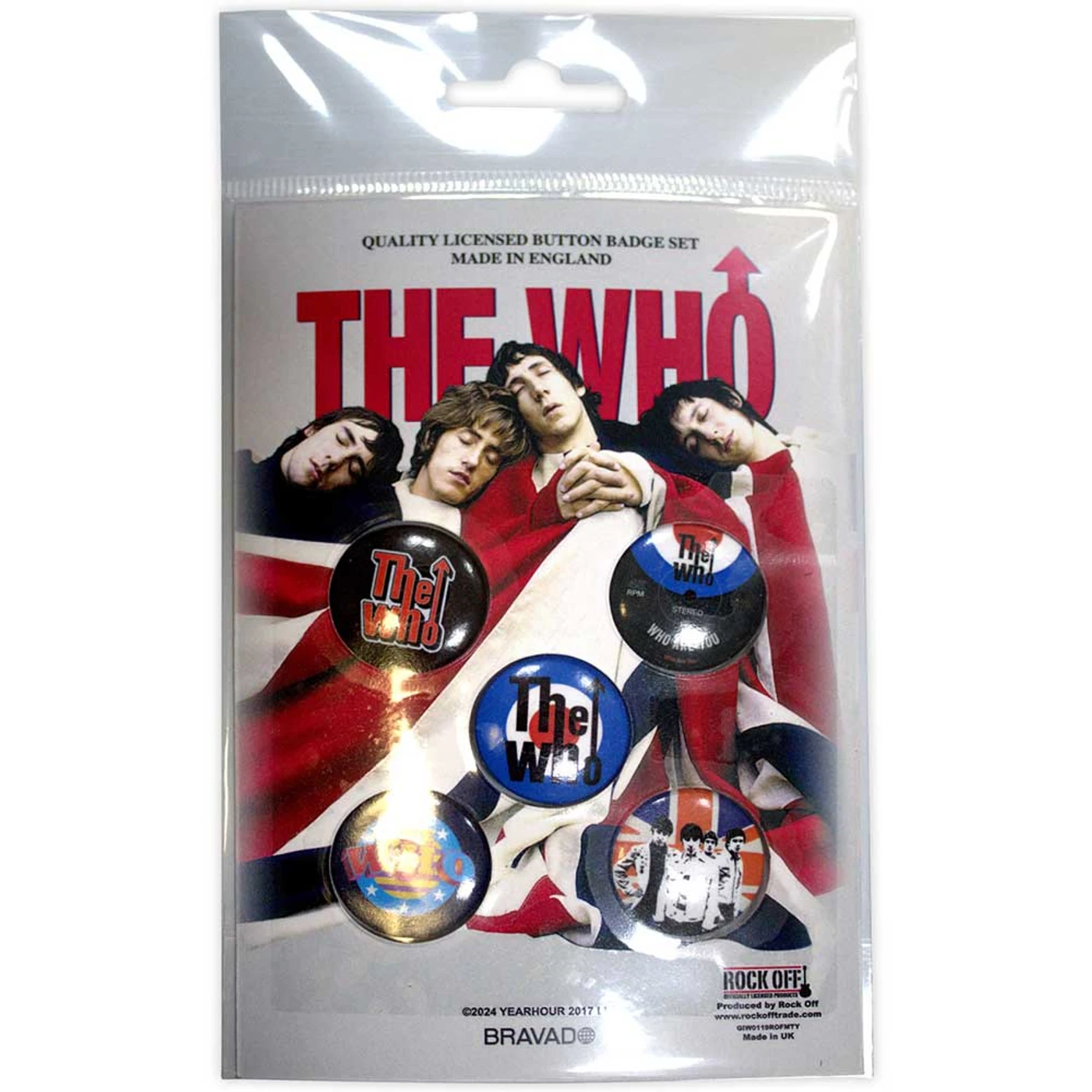 The Who Plastic - Pin Badge - Target
