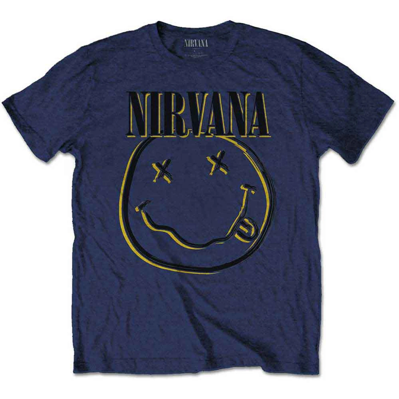 Nirvana Children's T Shirt - Inverse Happy Face