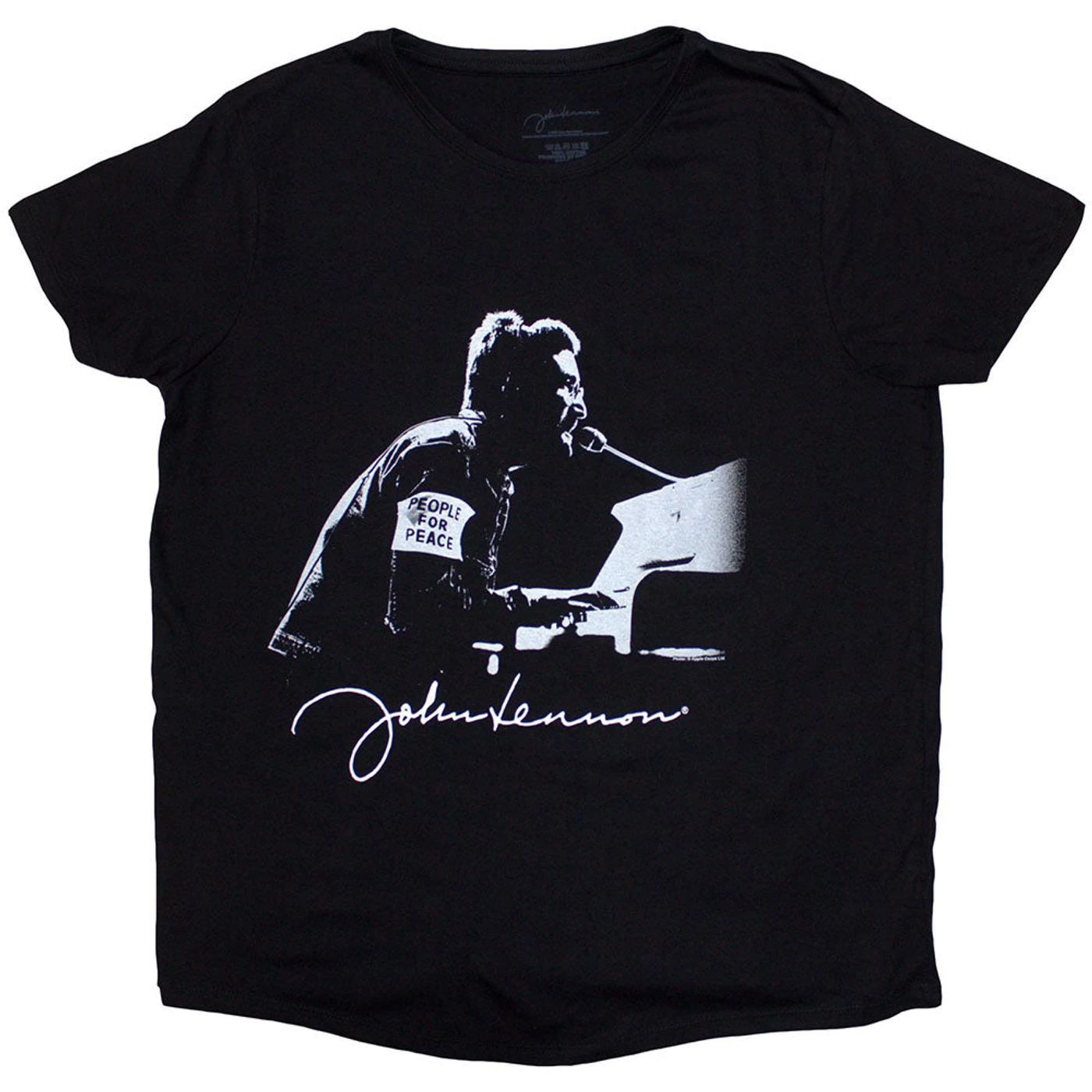 John Lennon Woman's T Shirt - People For Peace