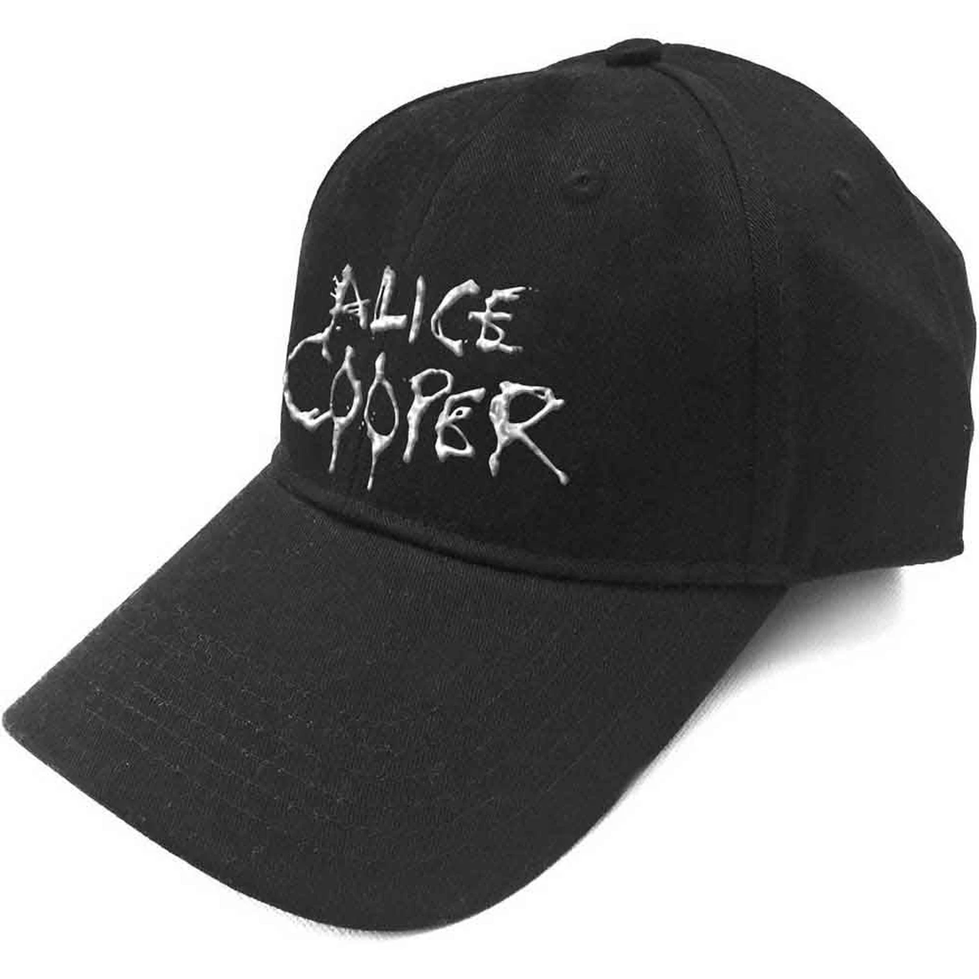 Alice Cooper Baseball Caps - Sonic Silver Dripping Logo
