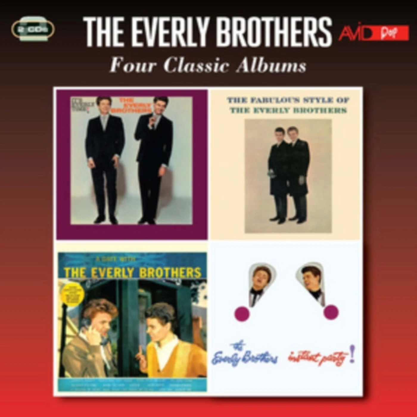 The Everly Brothers CD - Four Classic Albums