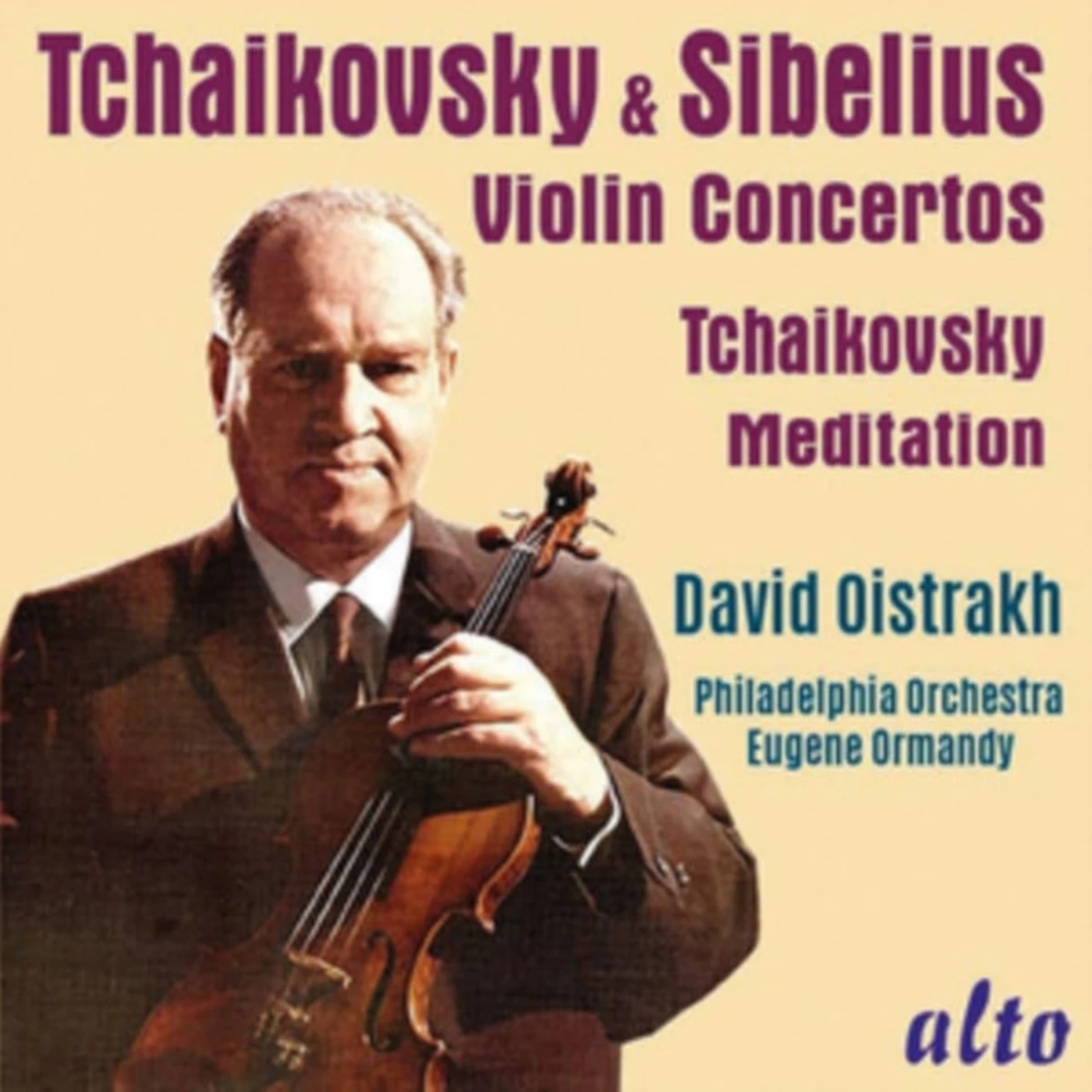 David Oistrakh CD - Tchaikovsky & Sibelius Violin Concs & Meditation From 'Souvenir'